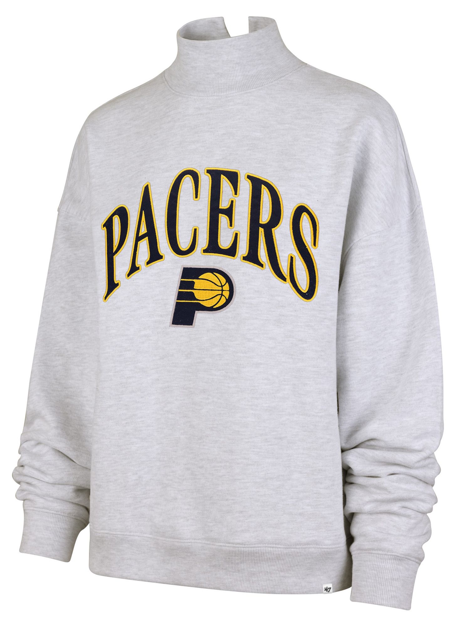 '47 Women's Indiana Pacers Vintage Mockneck Sweatshirt