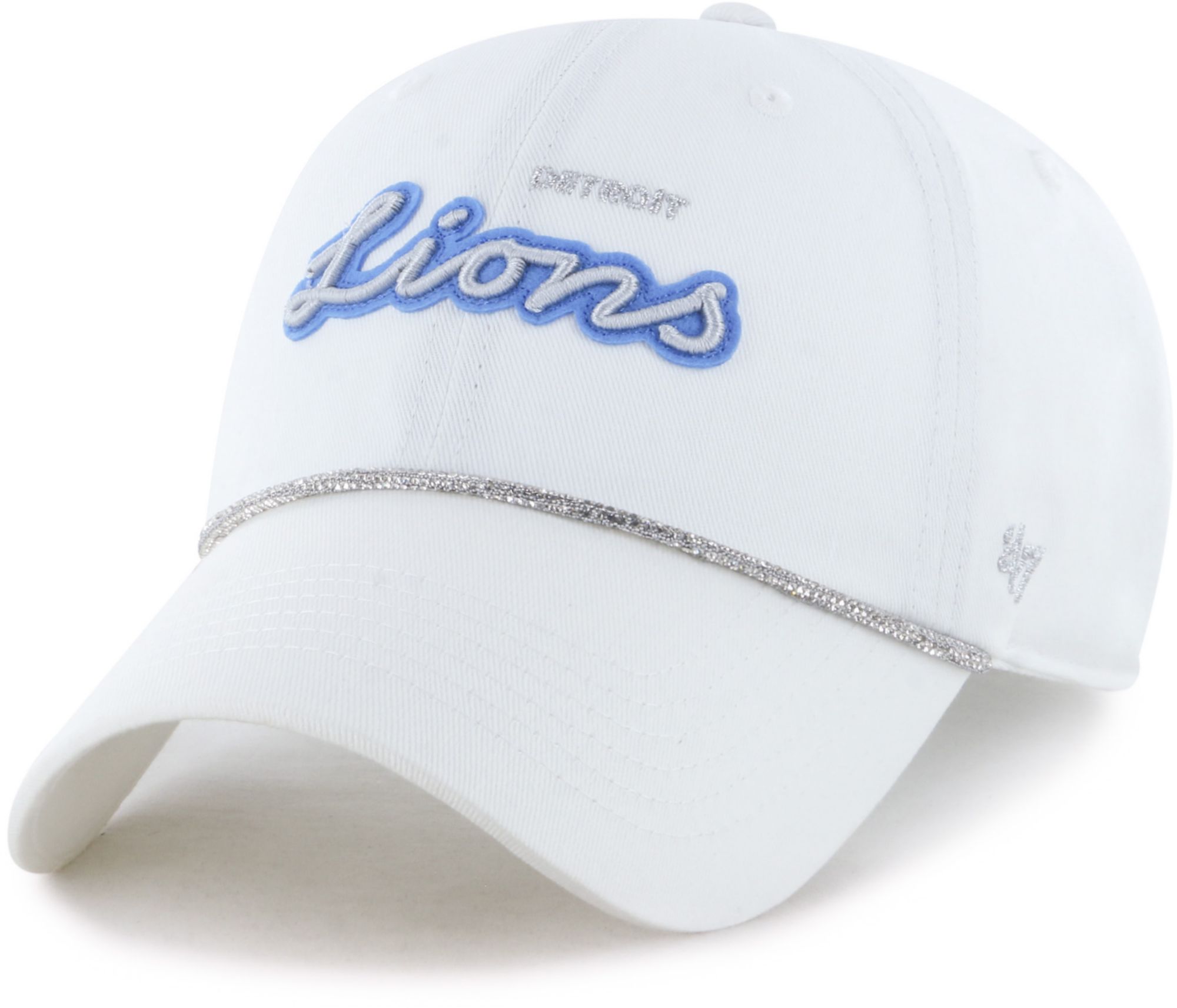 '47 Women's Detroit Lions Trend Script Clean Up Hat