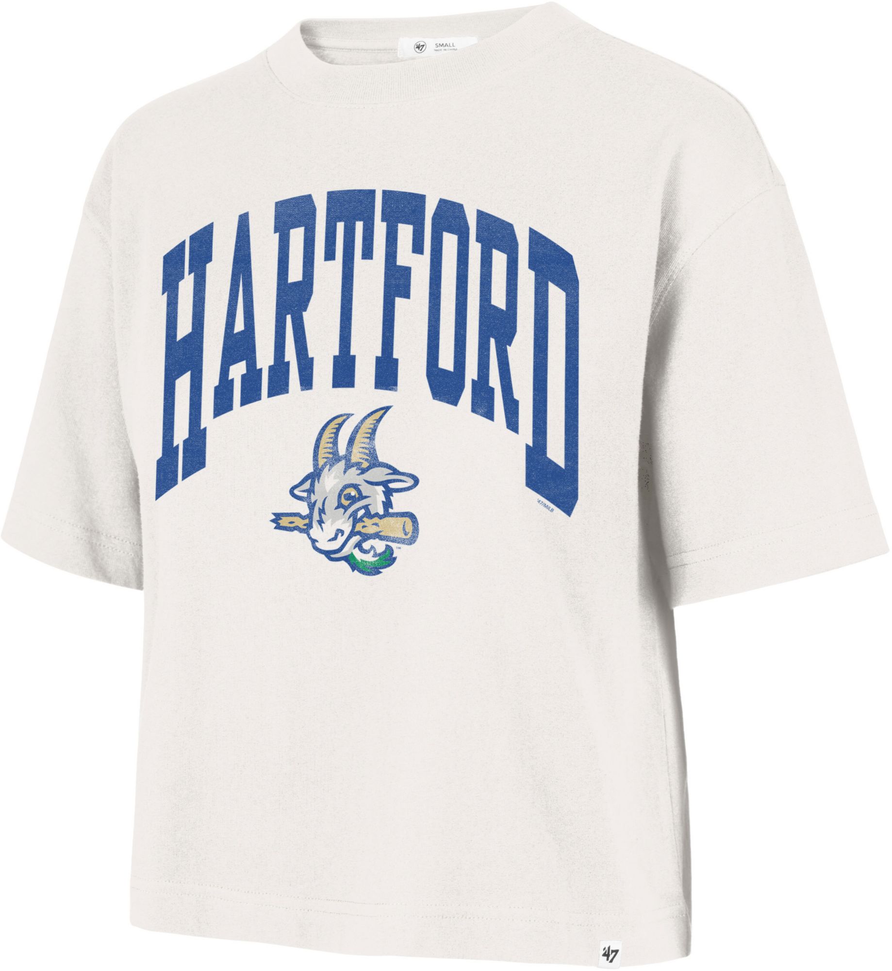 '47 Women's Hartford Yard Goats Cream Shale City T-Shirt