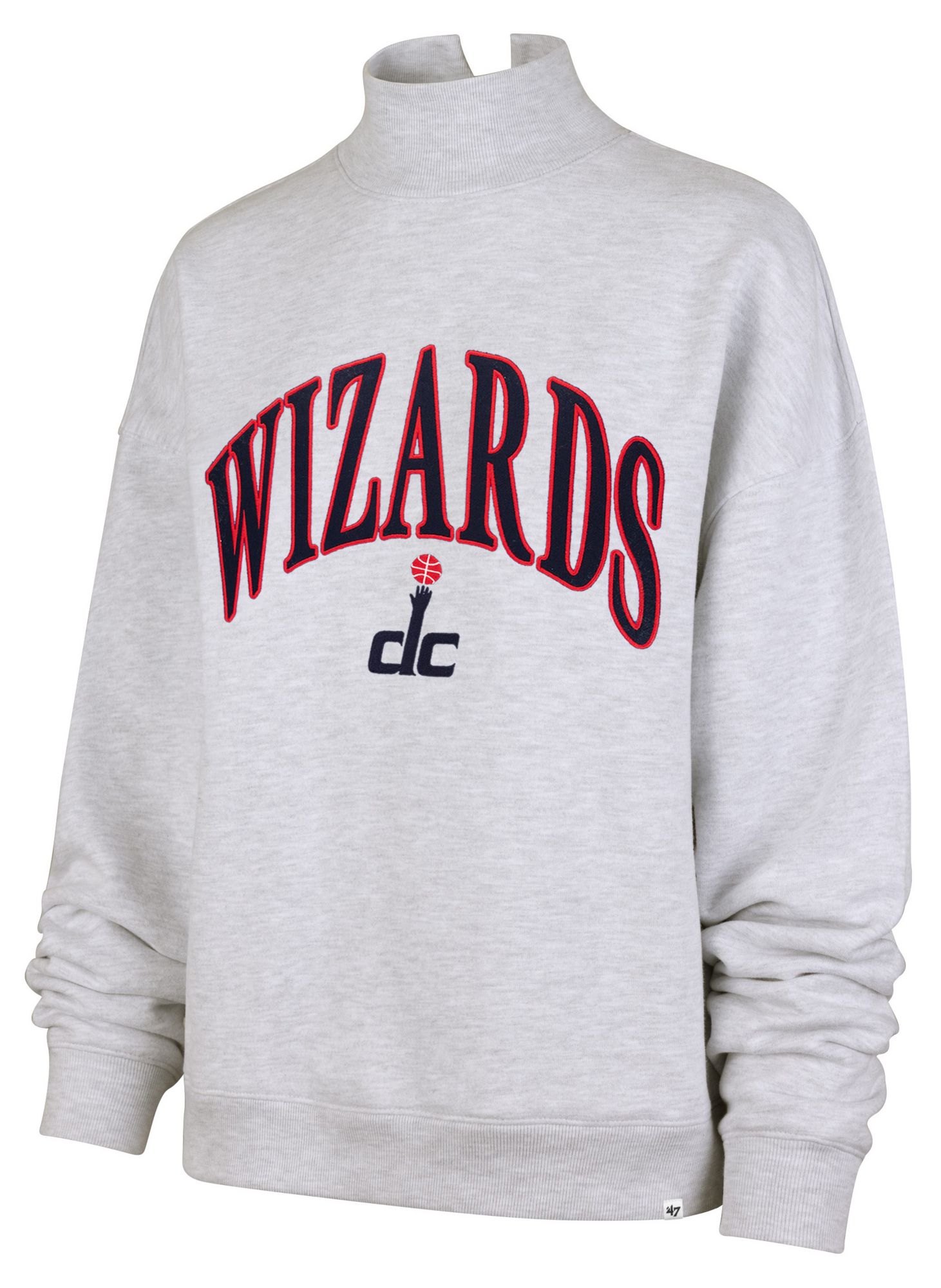 '47 Women's Washington Wizards Vintage Mockneck Sweatshirt