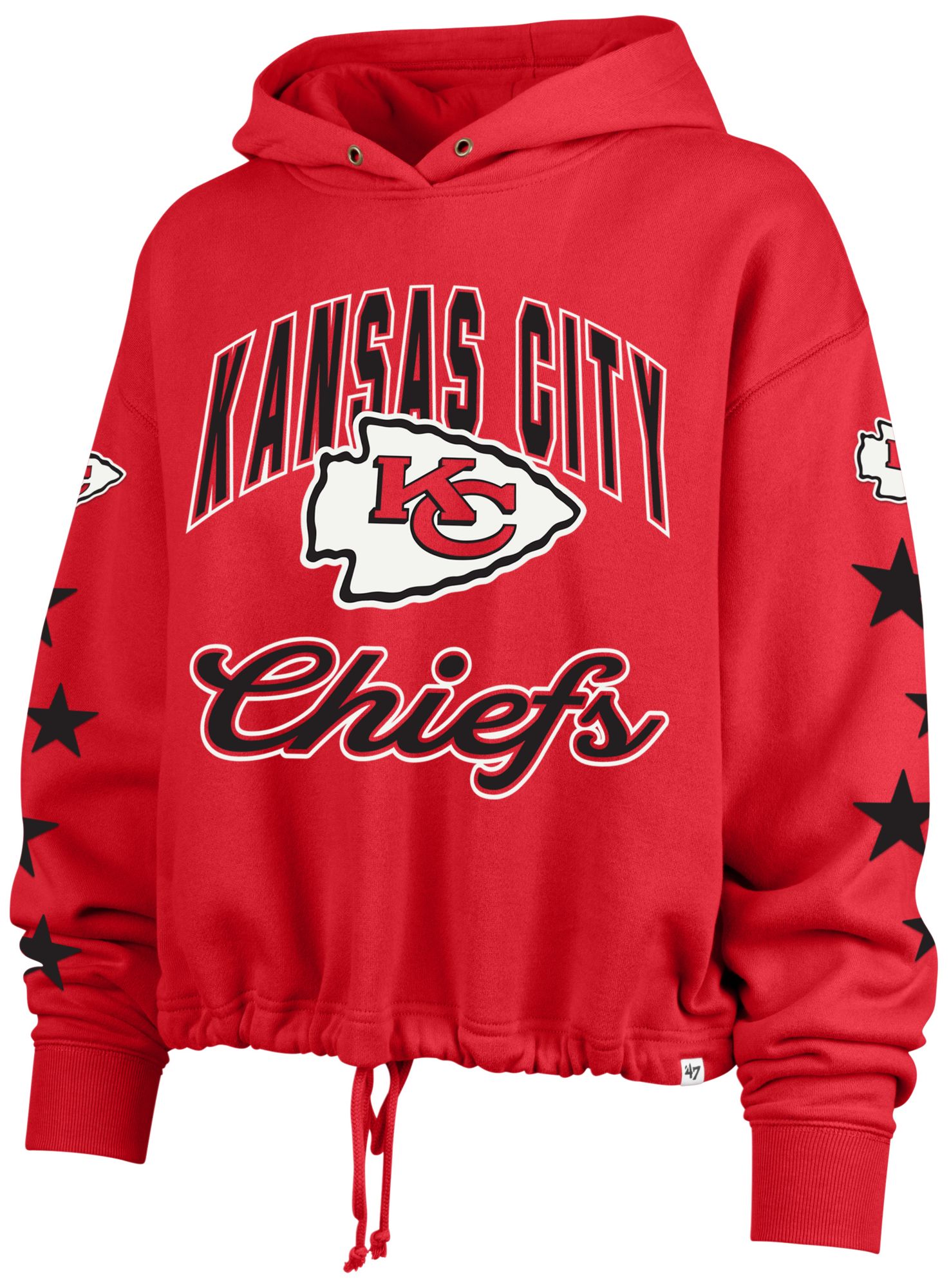 '47 Women's Kansas City Chiefs Red Star Venice Hoodie