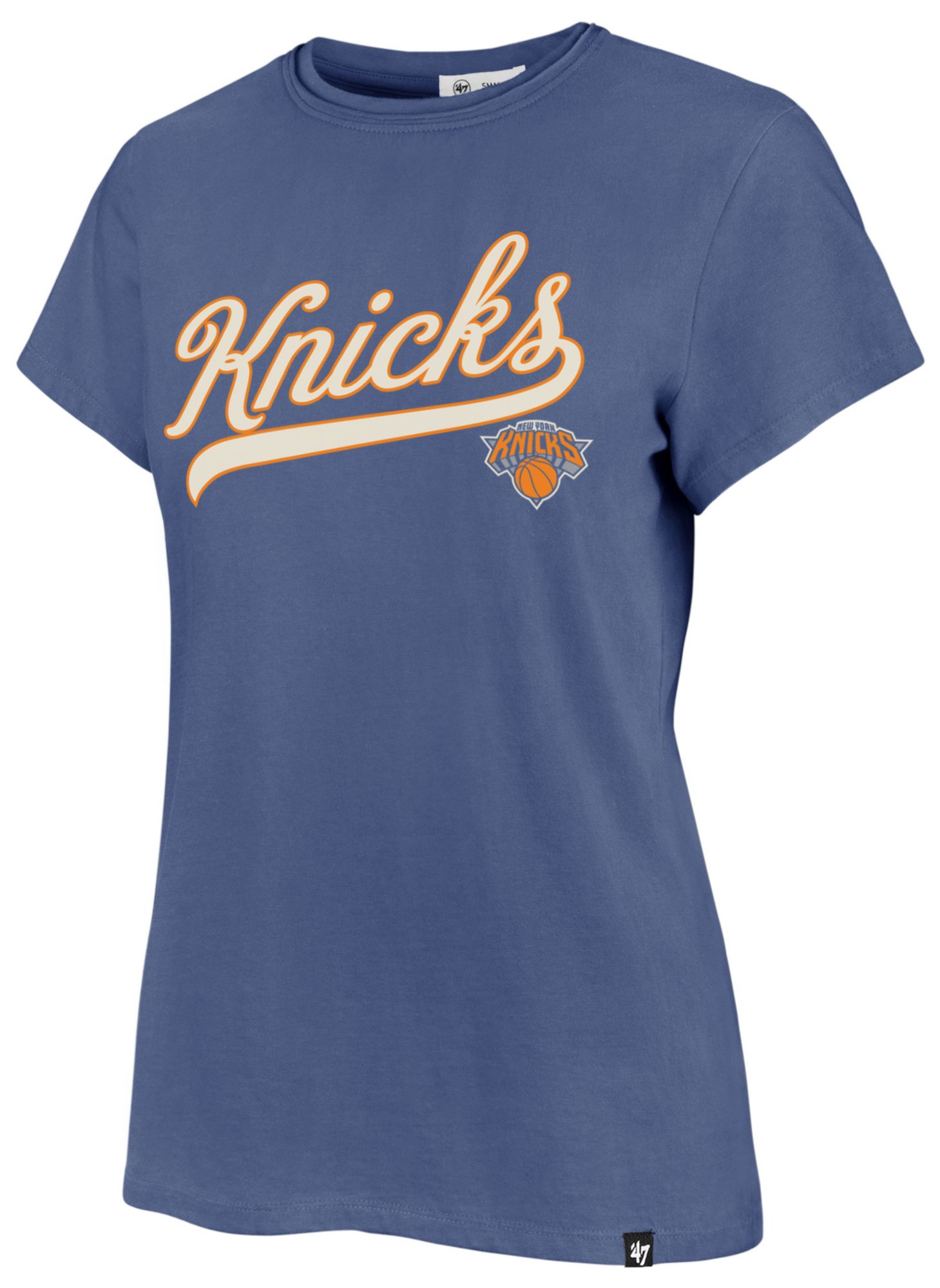 '47 Women's New York Knicks Cadet Blue Franklin T-Shirt