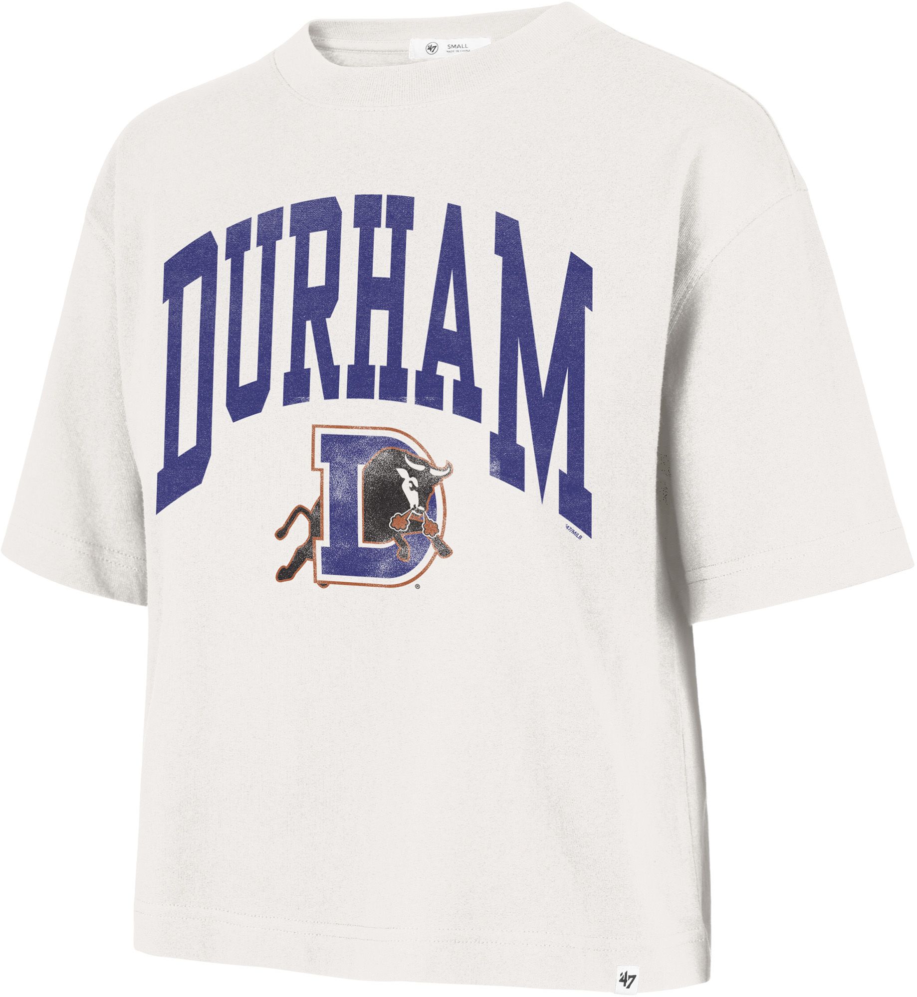 '47 Women's Durham Bulls Cream Shale City T-Shirt