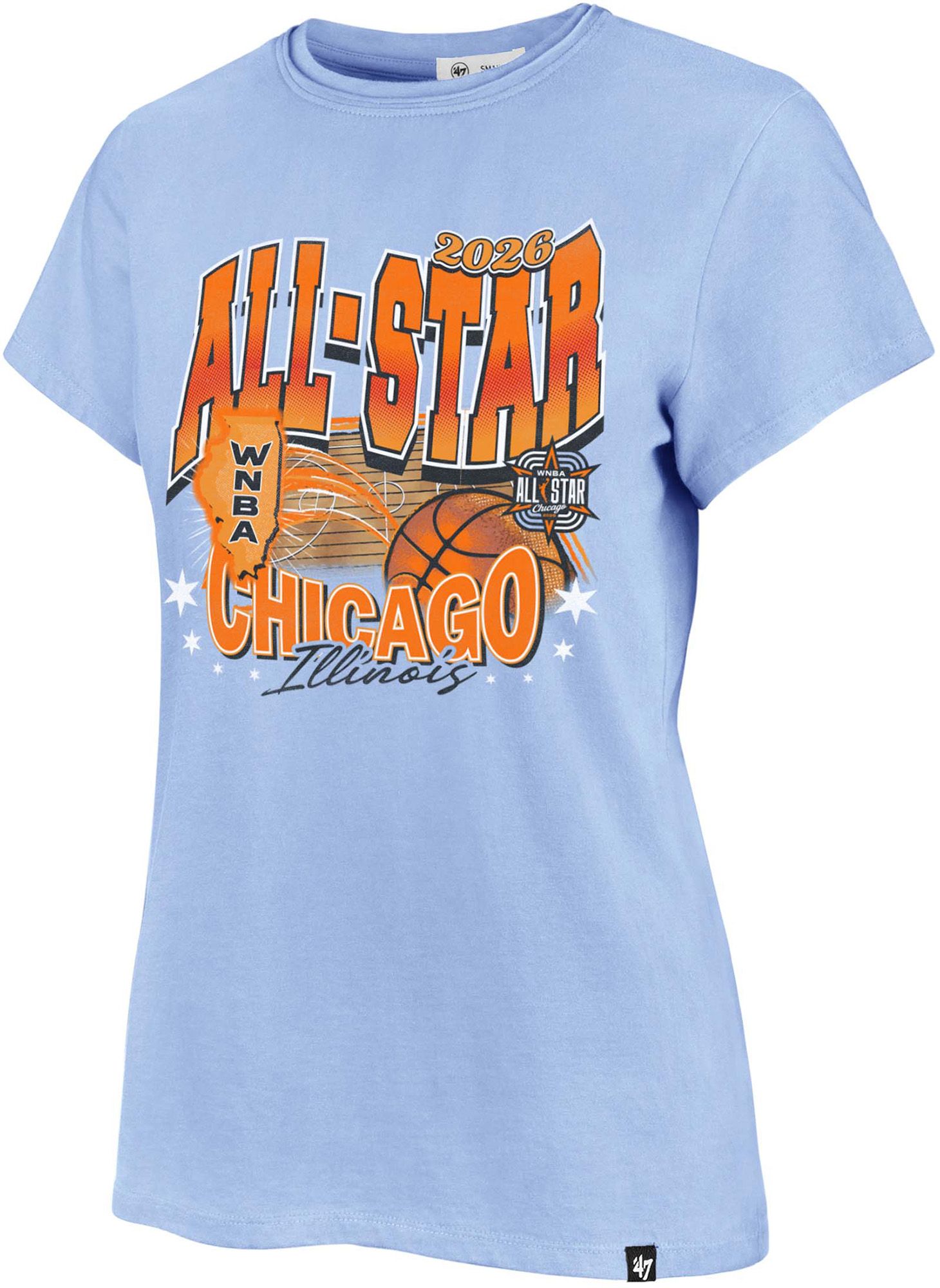 '47 Women's WNBA All-Star Game 2026 Blue T-Shirt