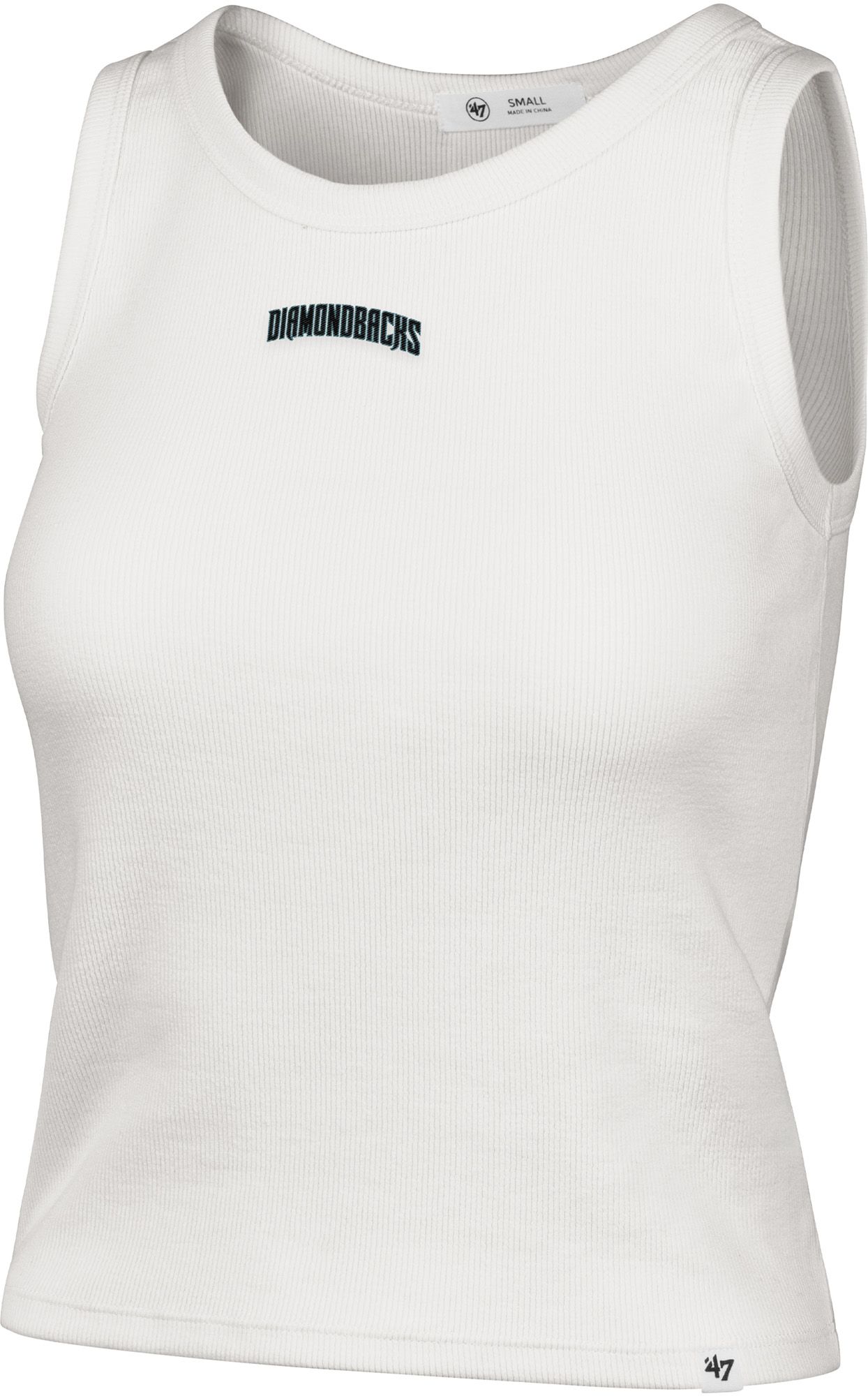 '47 Women's Arizona Diamondbacks Cream Wordmark Tank
