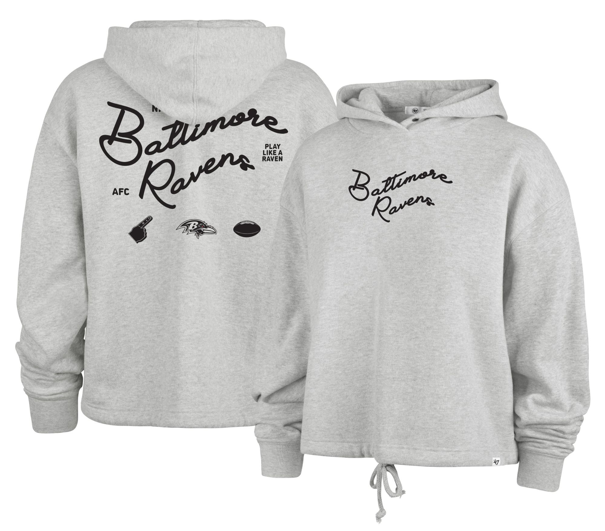 '47 Women's Baltimore Ravens Star Venice Hoodie