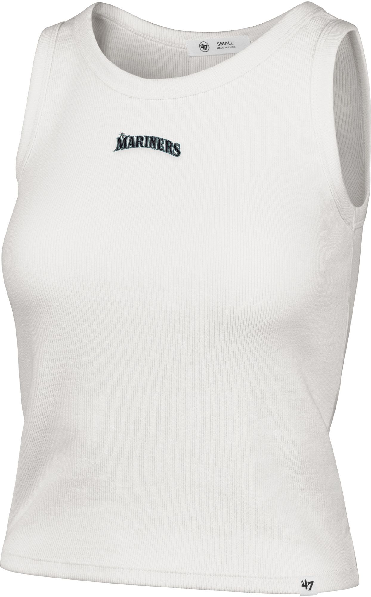 '47 Women's Seattle Mariners Cream Wordmark Tank