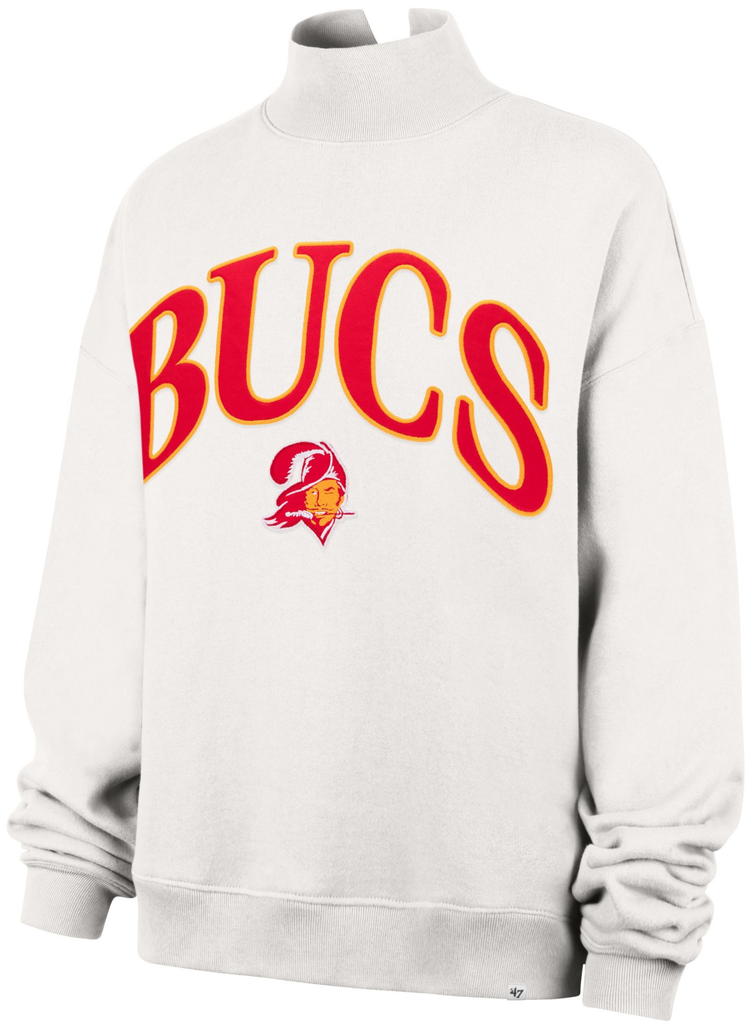 47 Women's Tampa Bay Buccaneers Vantage Mock Neck Sweatshirt