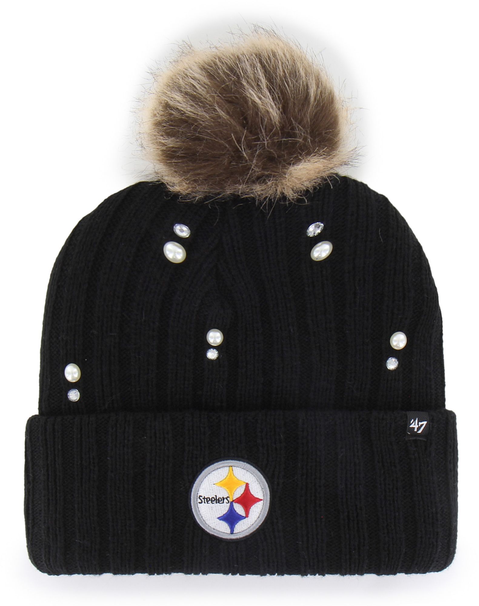 '47 Women's Pittsburgh Steelers Pearl Knit Beanie
