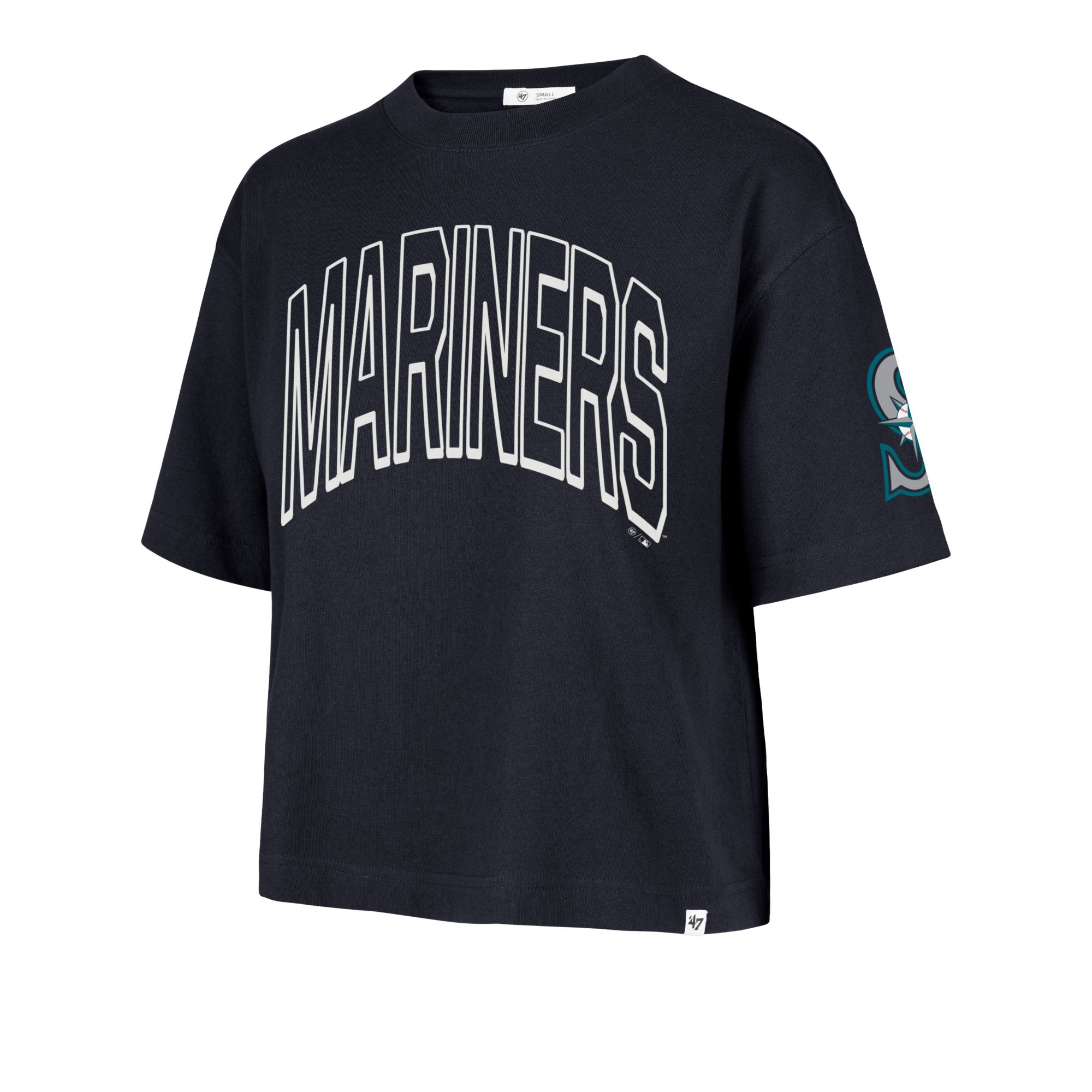 '47 Women's Seattle Mariners Navy Call Reed City T-Shirt