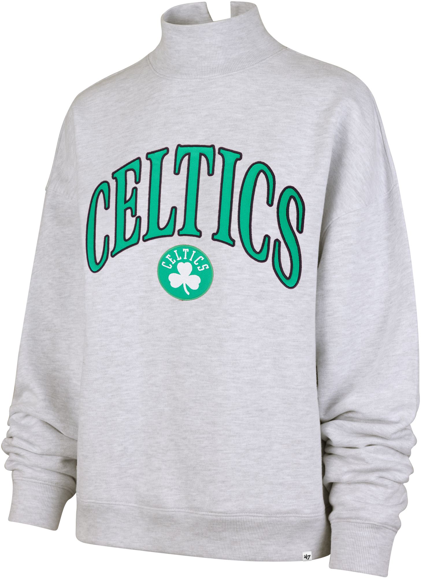 '47 Women's Boston Celtics Vintage Mockneck Sweatshirt