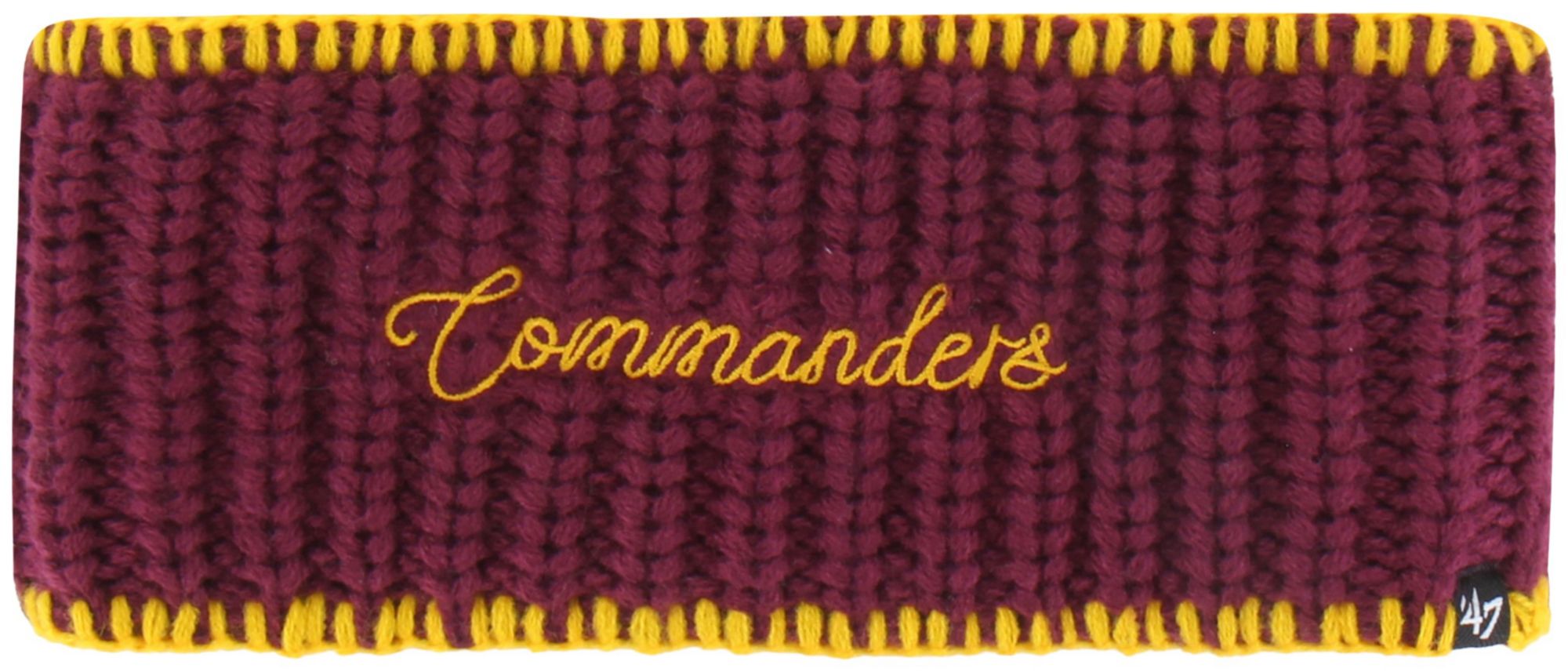 '47 Women's Washington Commanders Blanket Stitch Headband