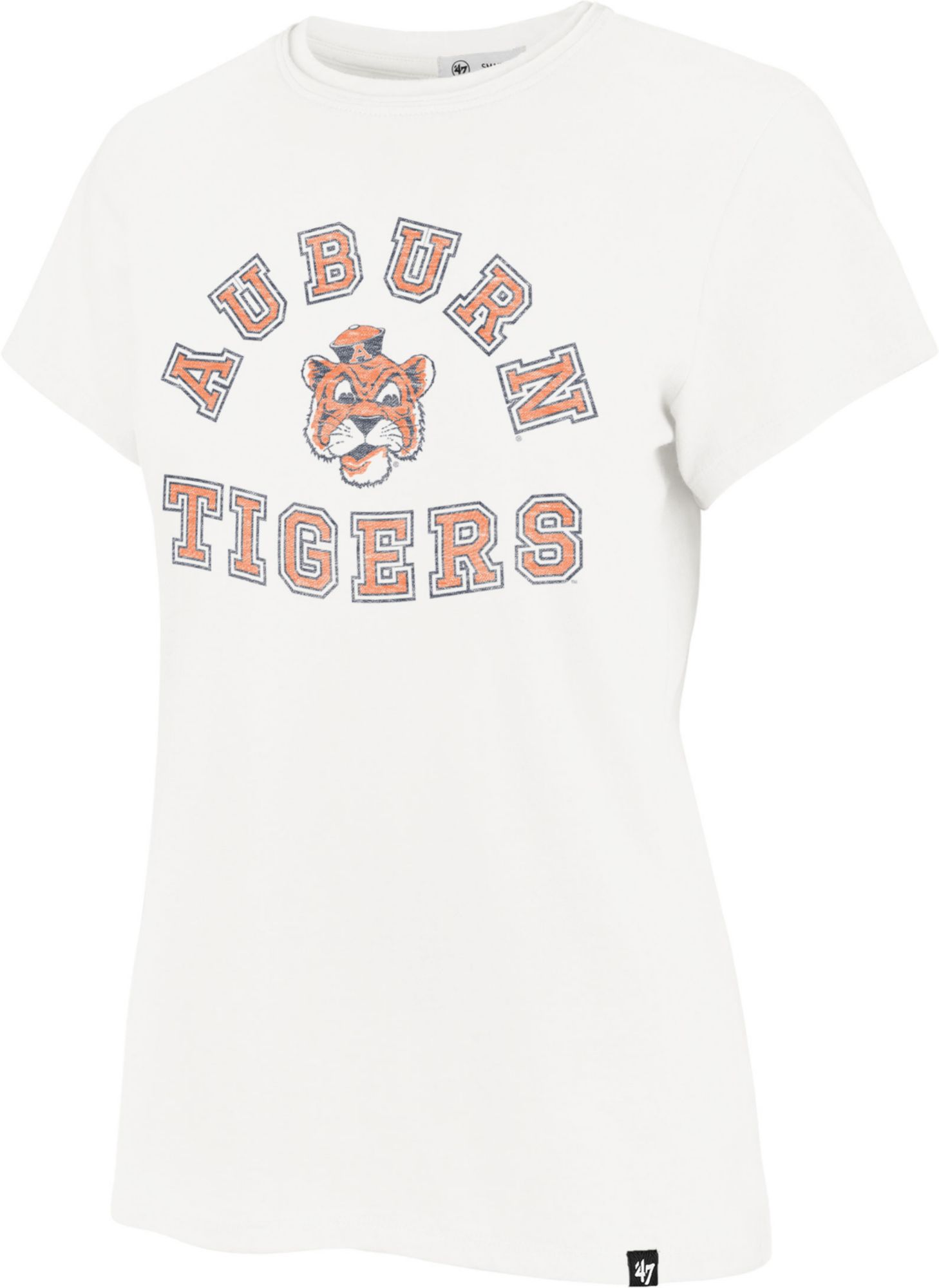 '47 Women's Auburn Tigers Cream Frankie T-Shirt