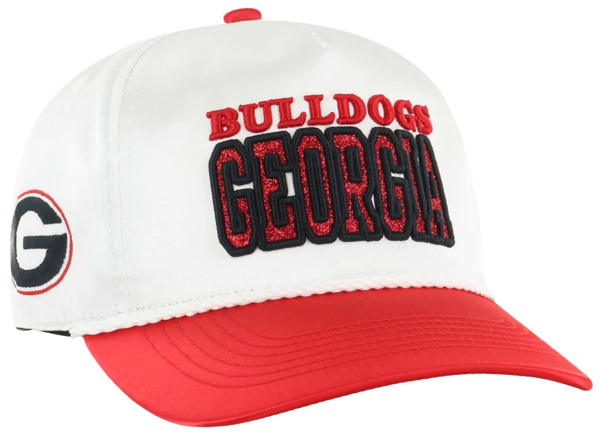 '47 Women's Georgia Bulldogs White Trendy Hitch Adjustable Hat