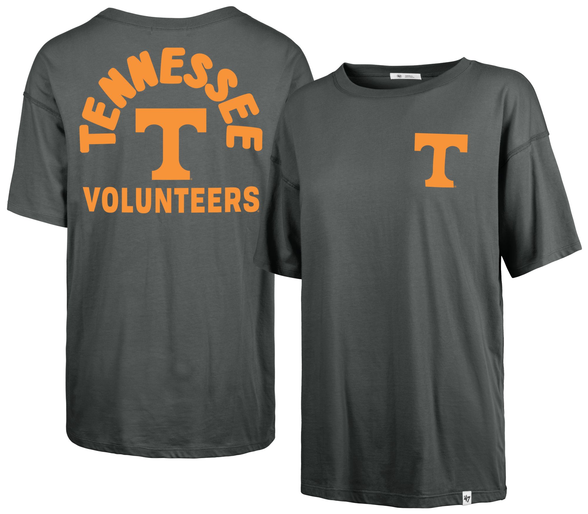 '47 Women's Tennessee Volunteers Grey Sadie Oversized T-Shirt