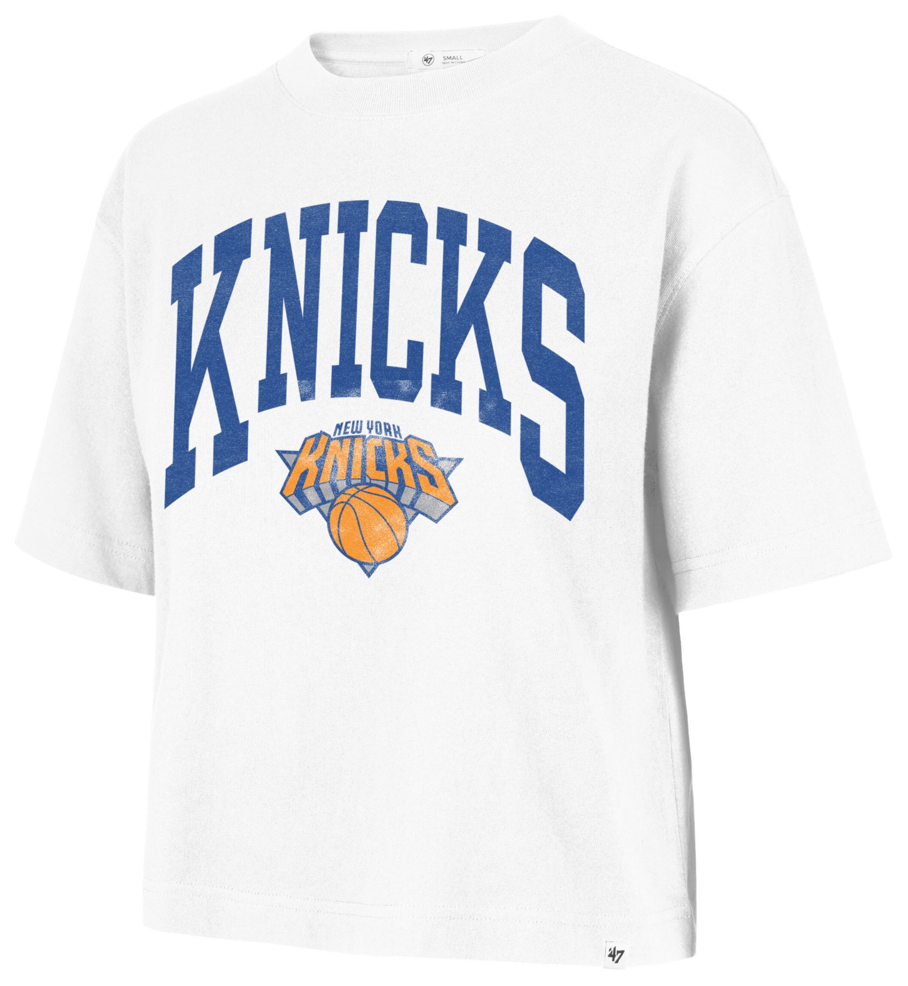 '47 Women's New York Knicks White Shale Reed City T-Shirt