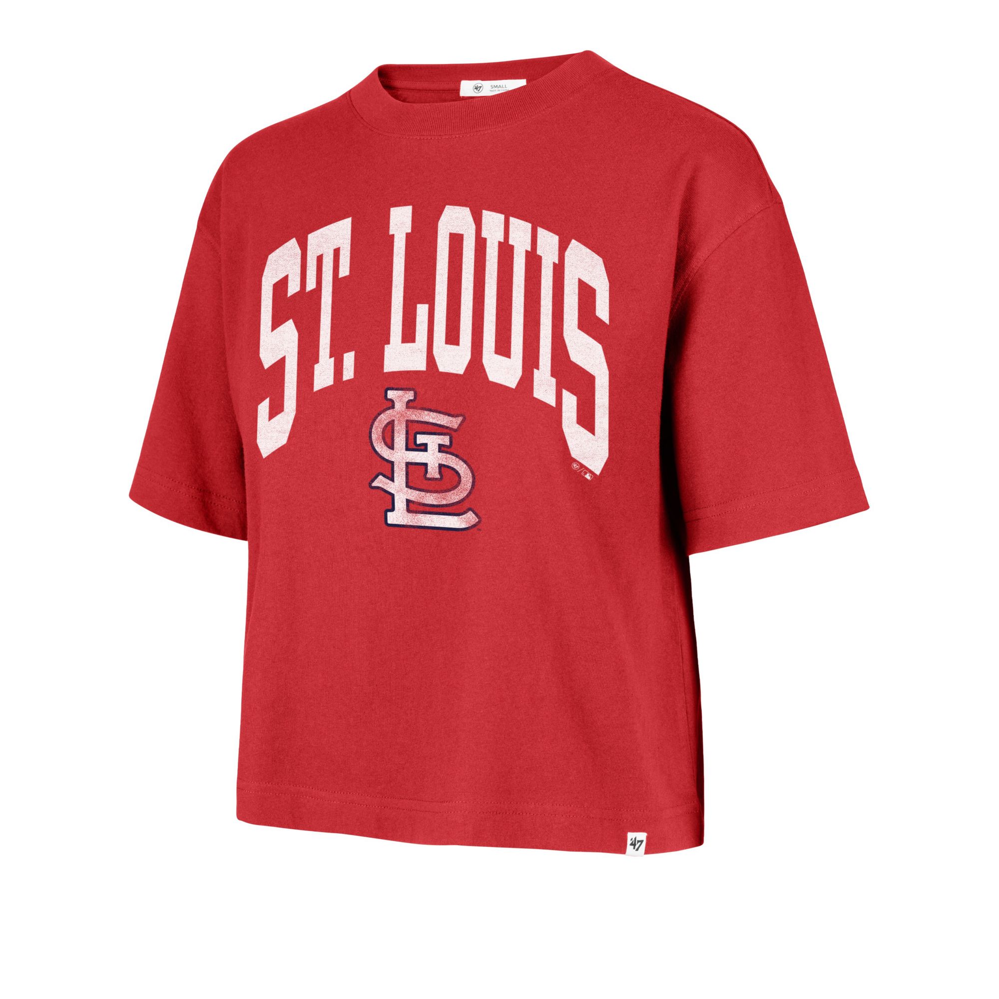 '47 Women's St. Louis Cardinals Red Reed City T-Shirt