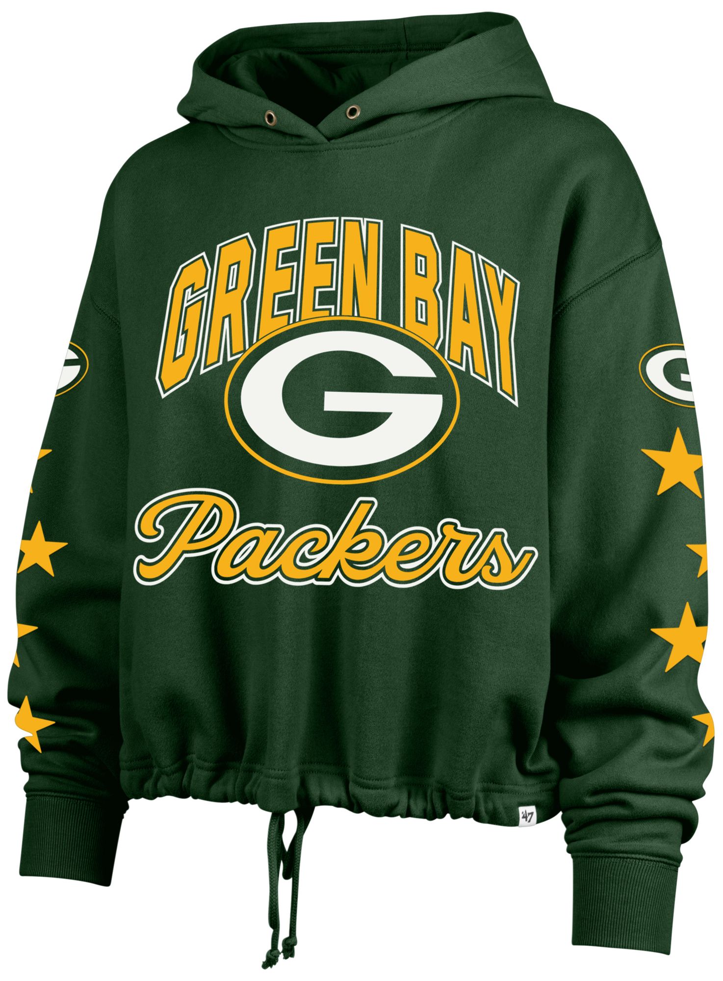 '47 Women's Green Bay Packers Dark Green Star Venice Hoodie