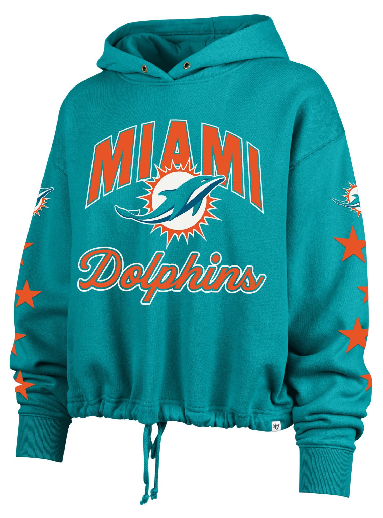 '47 Women's Miami Dolphins Star Venice Hoodie