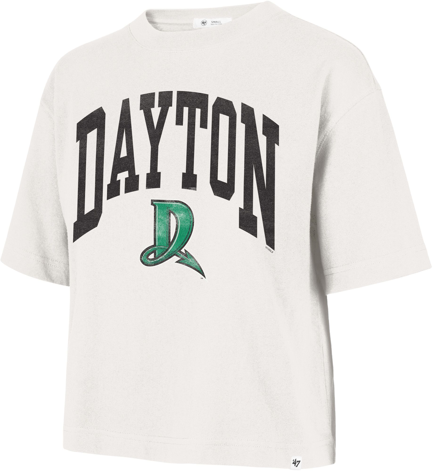 '47 Women's Dayton Dragons Cream Shale City T-Shirt
