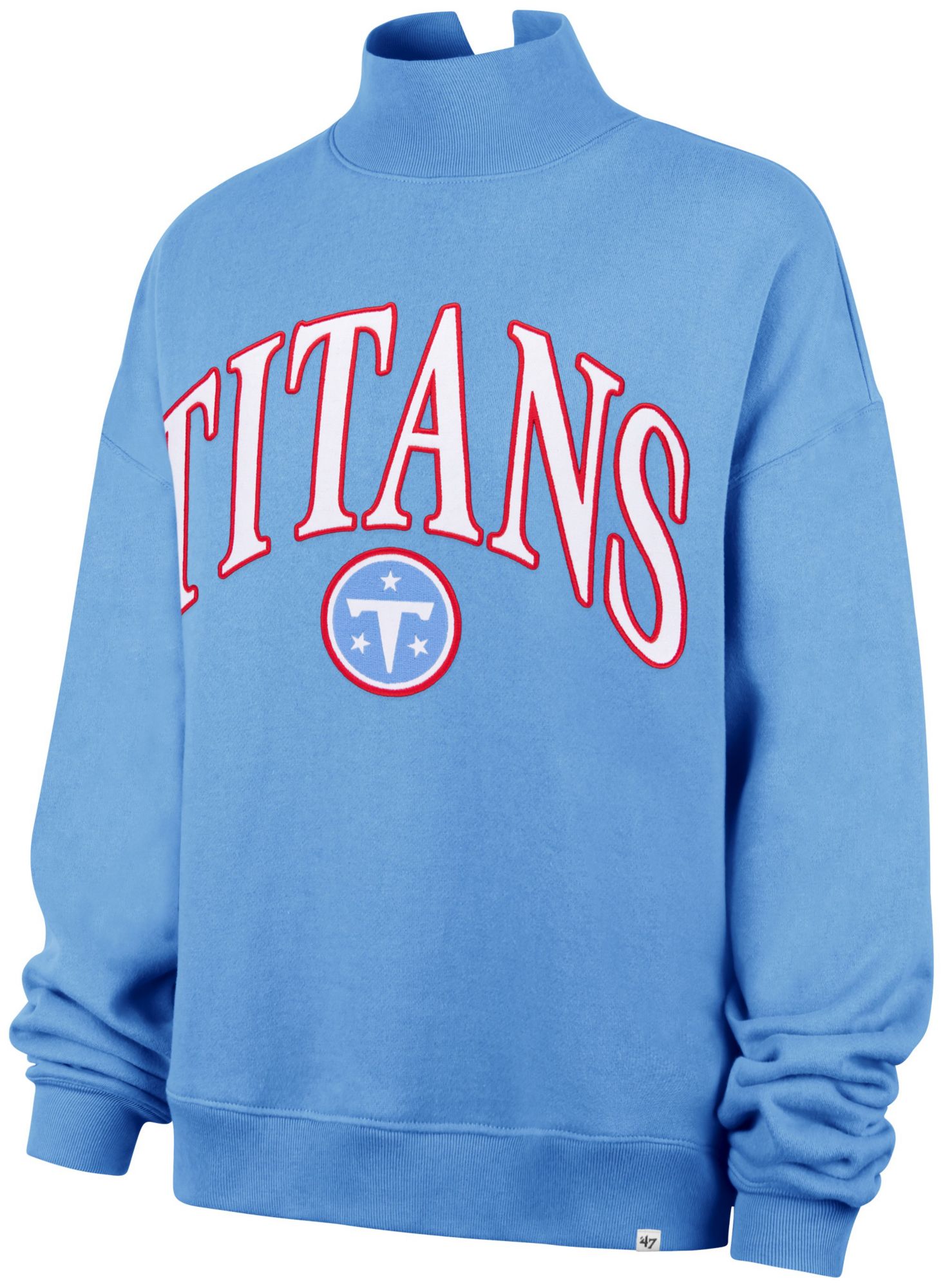 47 Women's Tennessee Titans Vantage Mock Neck Sweatshirt