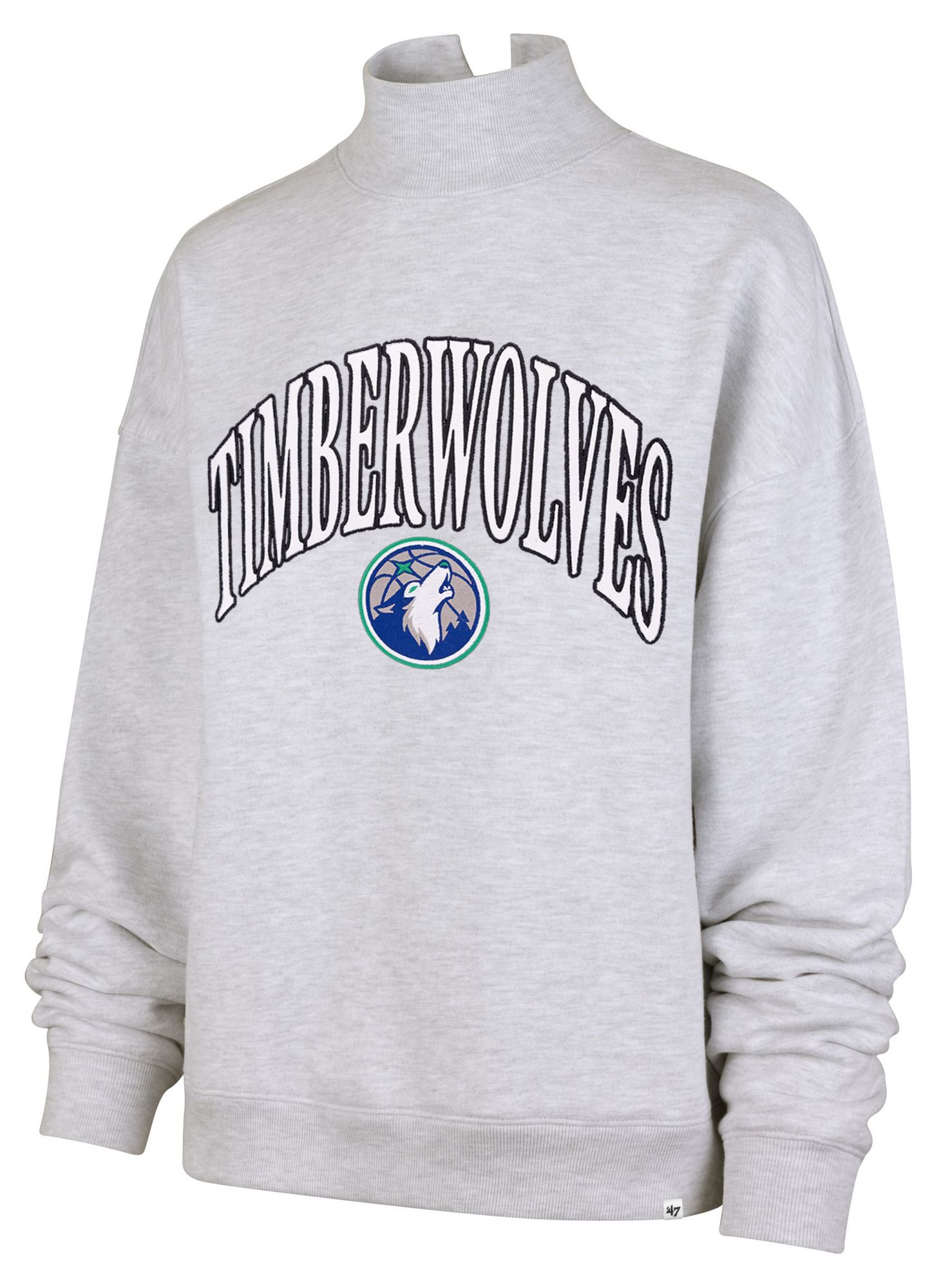 '47 Women's Minnesota Timberwolves Vintage Mockneck Sweatshirt