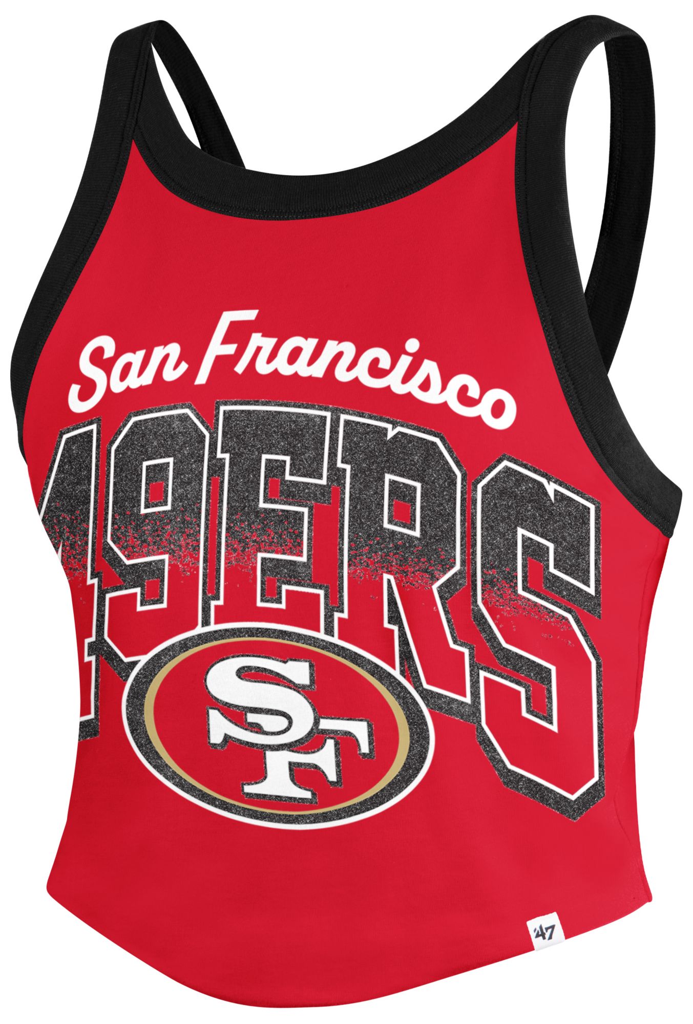 '47 Women's San Francisco 49ers Red Shimmer Tank