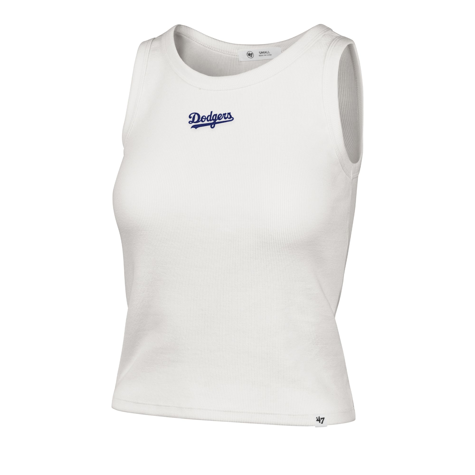 '47 Women's Los Angeles Dodgers Cream Wordmark Tank