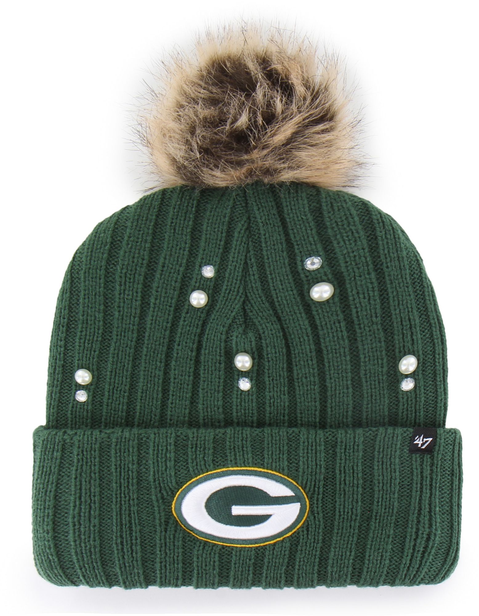 '47 Women's Green Bay Packers Pearl Knit Beanie