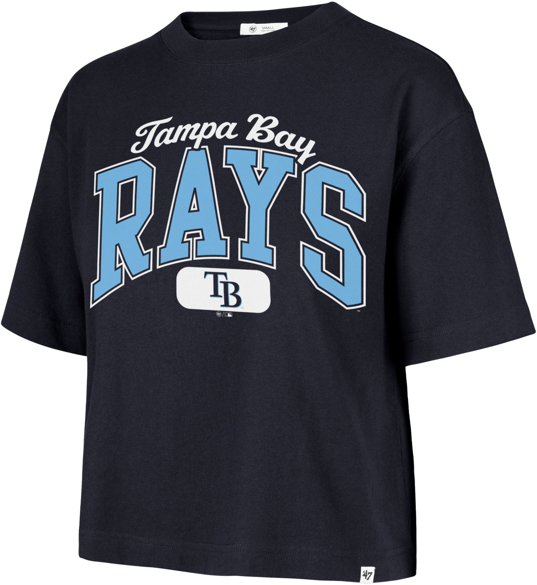 '47 Women's Tampa Bay Rays Navy Rally City T-Shirt