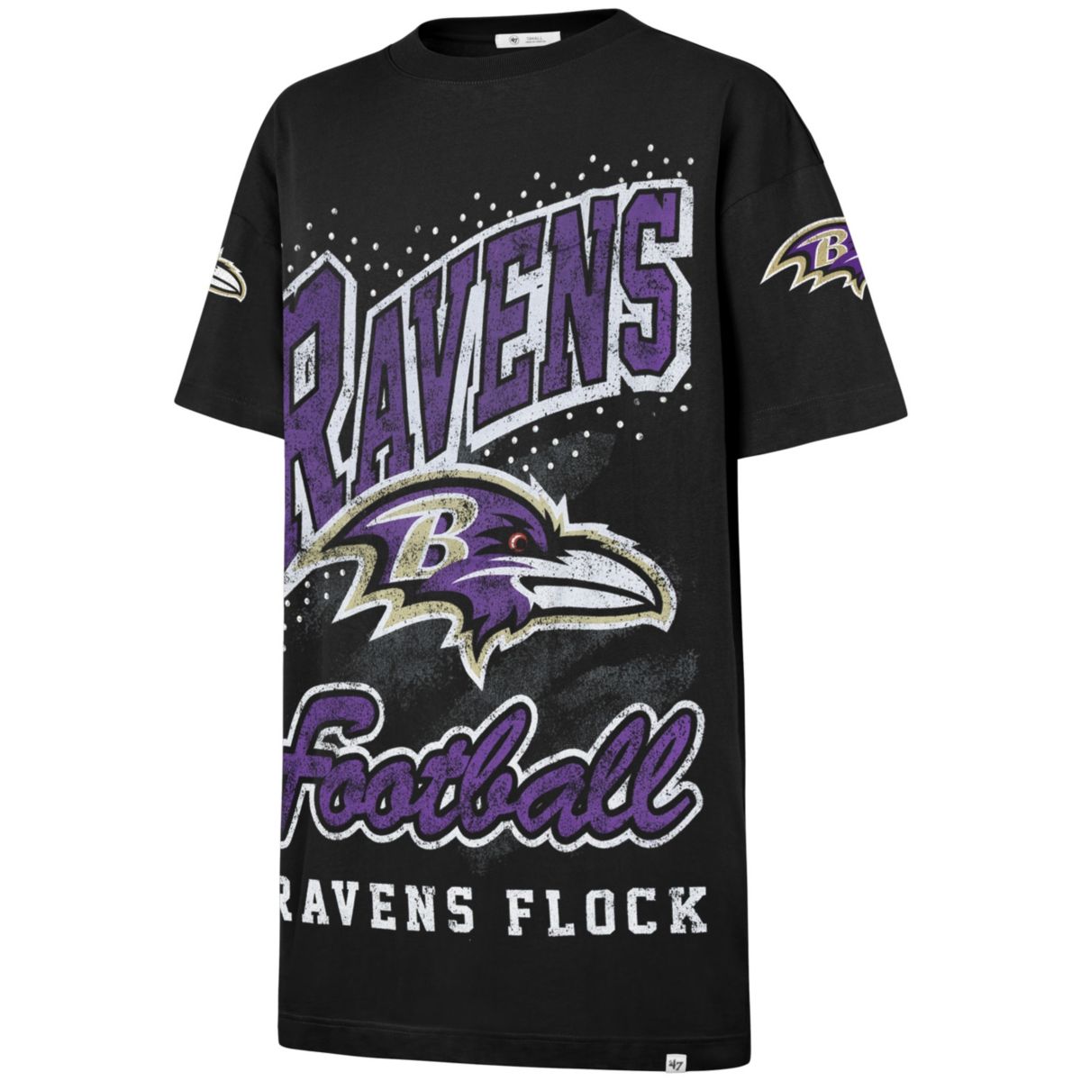Nike Men's Baltimore Ravens Zay Flowers #4 Black T-Shirt | Dick's