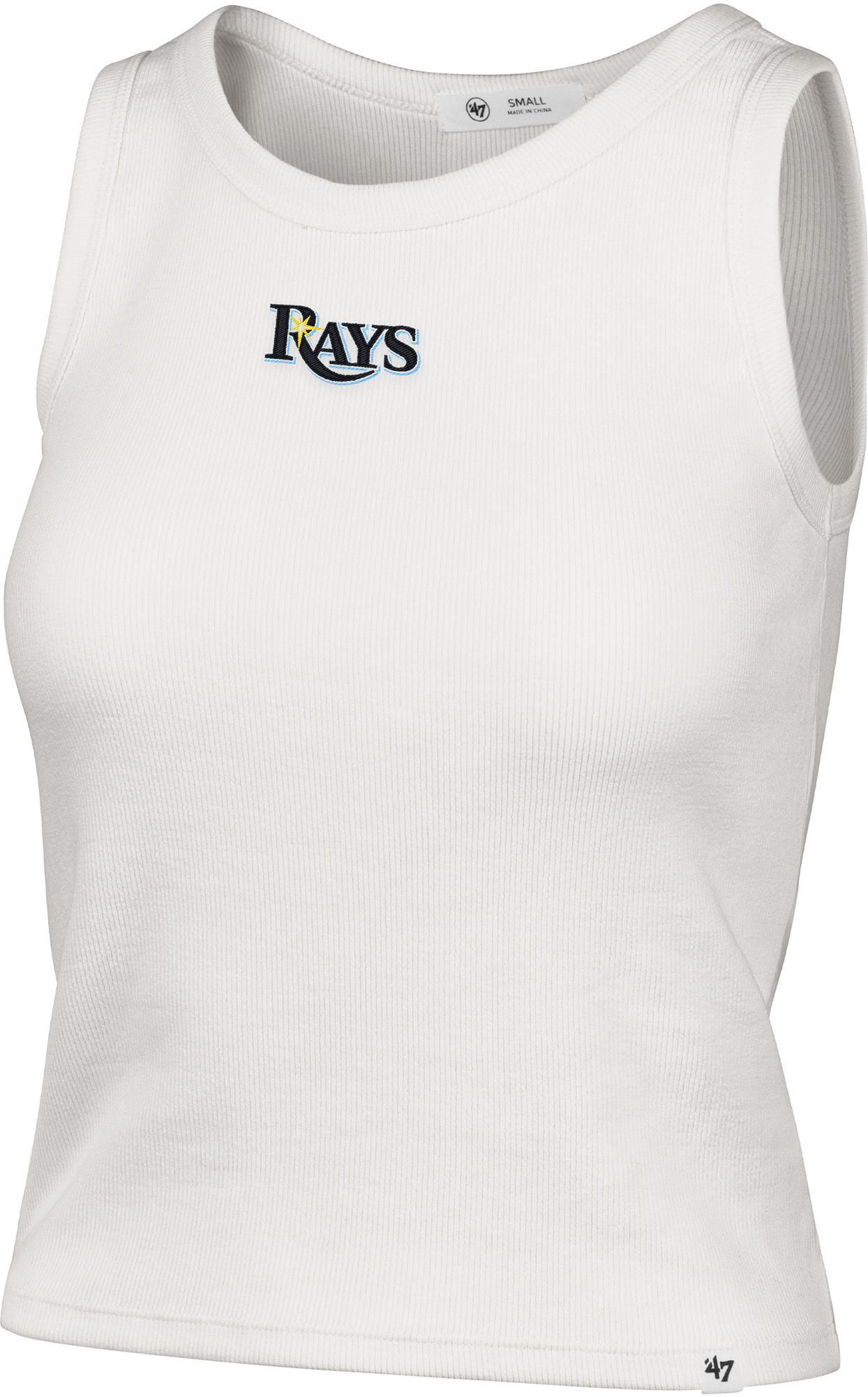 '47 Women's Tampa Bay Rays Cream Wordmark Tank
