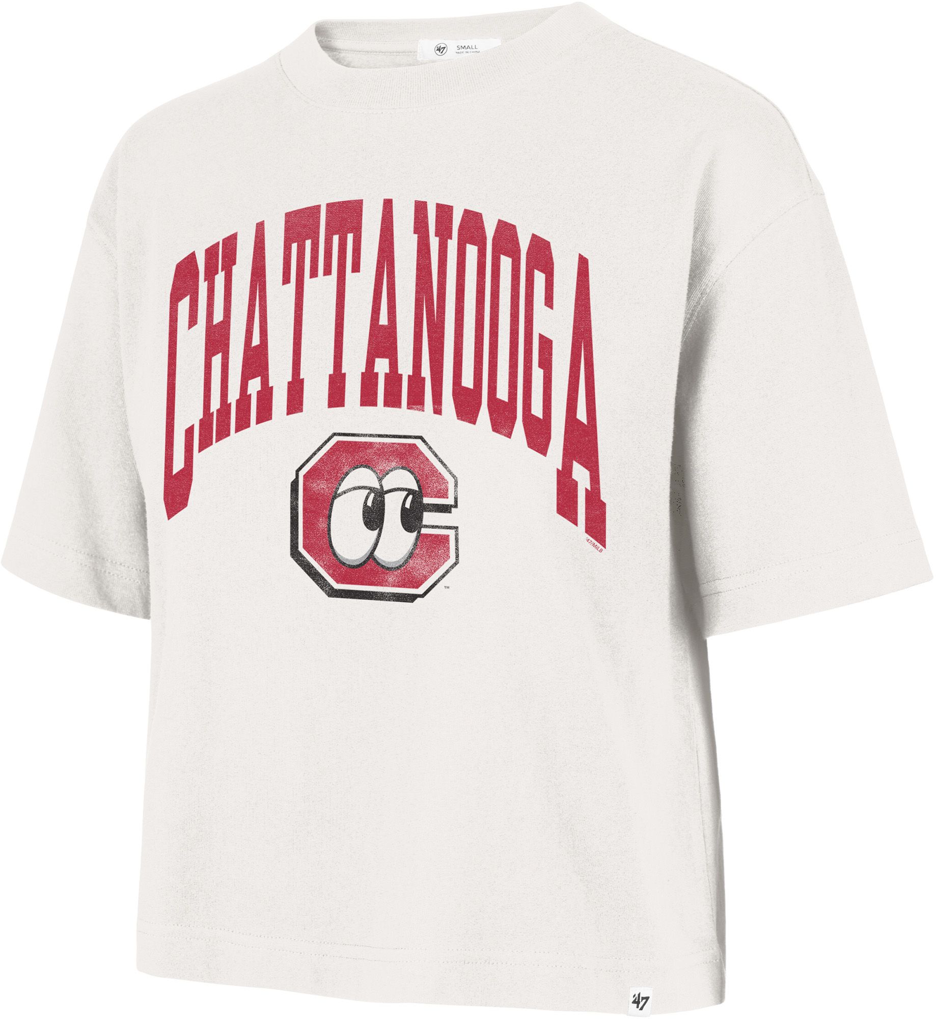 '47 Women's Batavia Muckdogs Cream Shale City T-Shirt