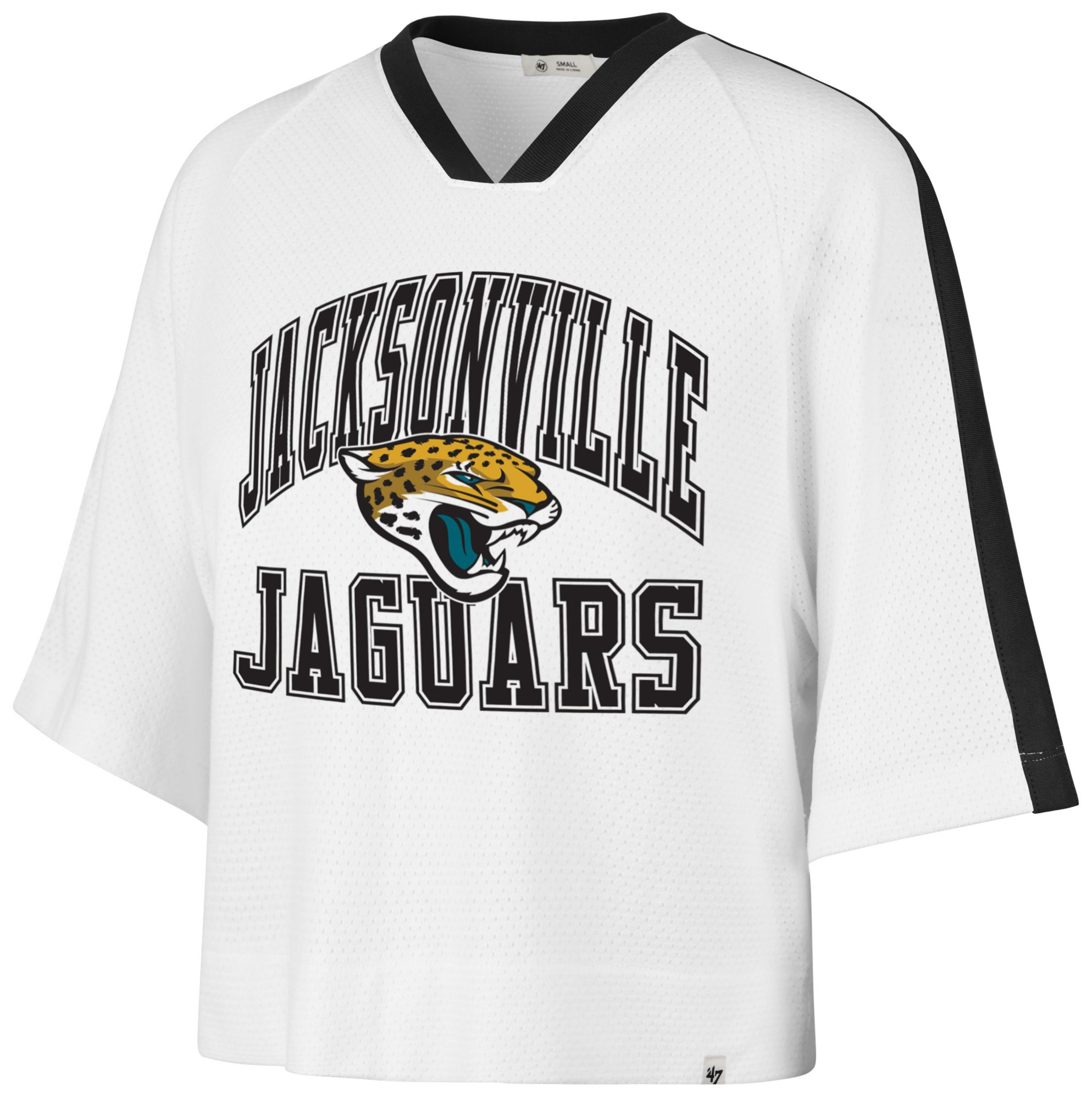 '47 Women's Jacksonville Jaguars White Arch Jersey Long Sleeve Shirt