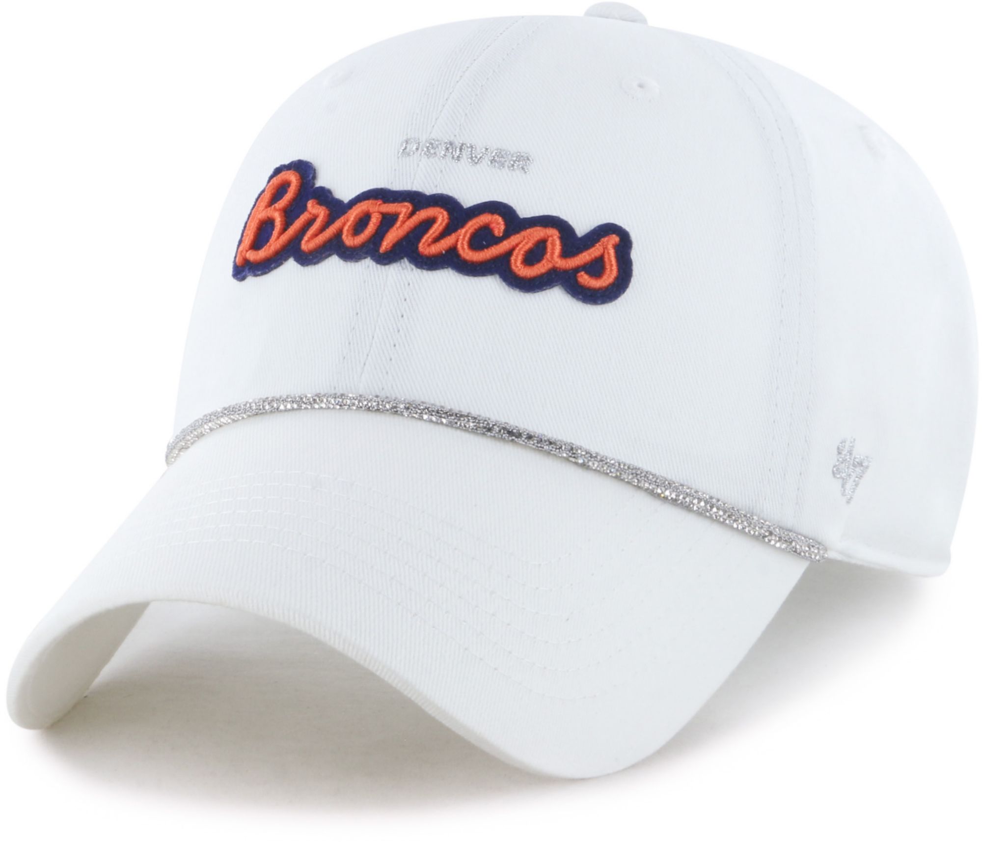 '47 Women's Denver Broncos Trend Script Clean Up Hat