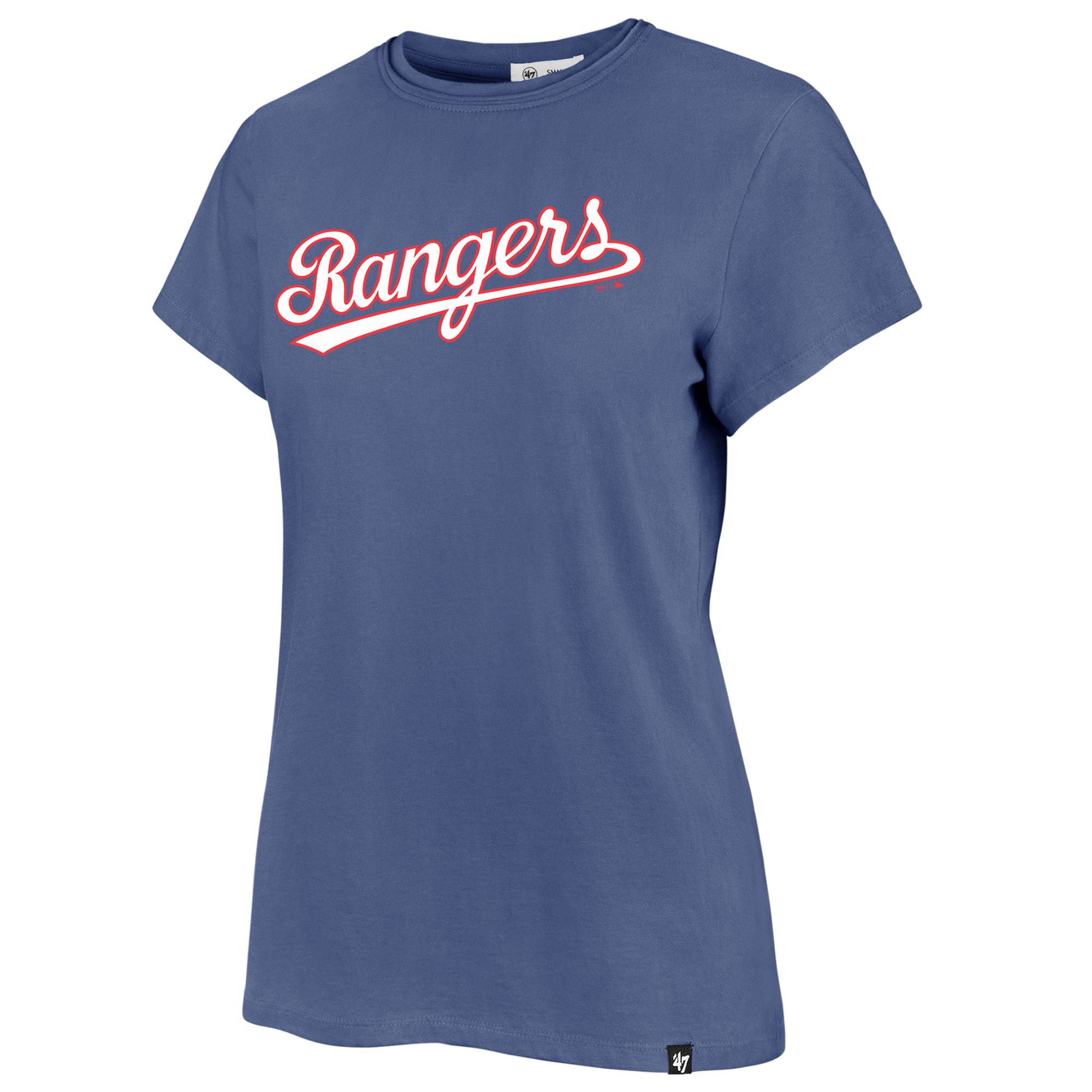 '47 Women's Texas Rangers Wordmark Franklin T-Shirt