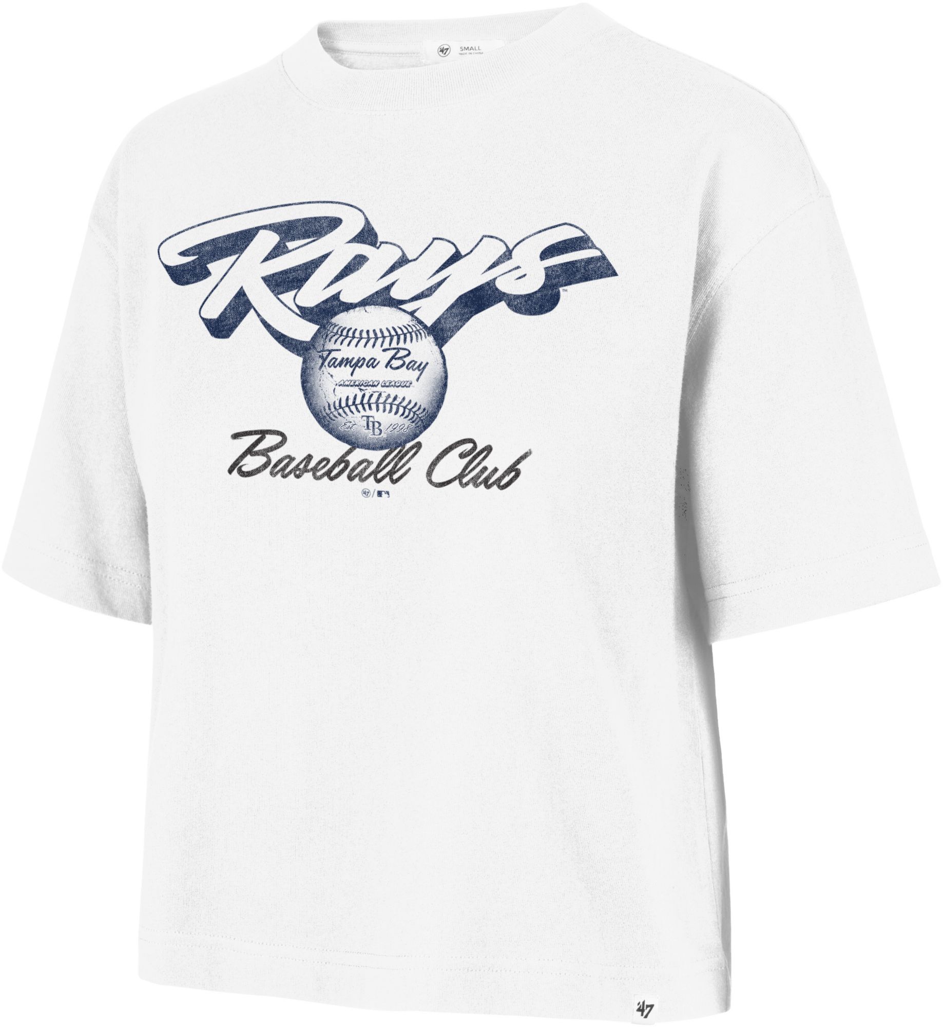 '47 Women's Tampa Bay Rays City Shale Script T-Shirt