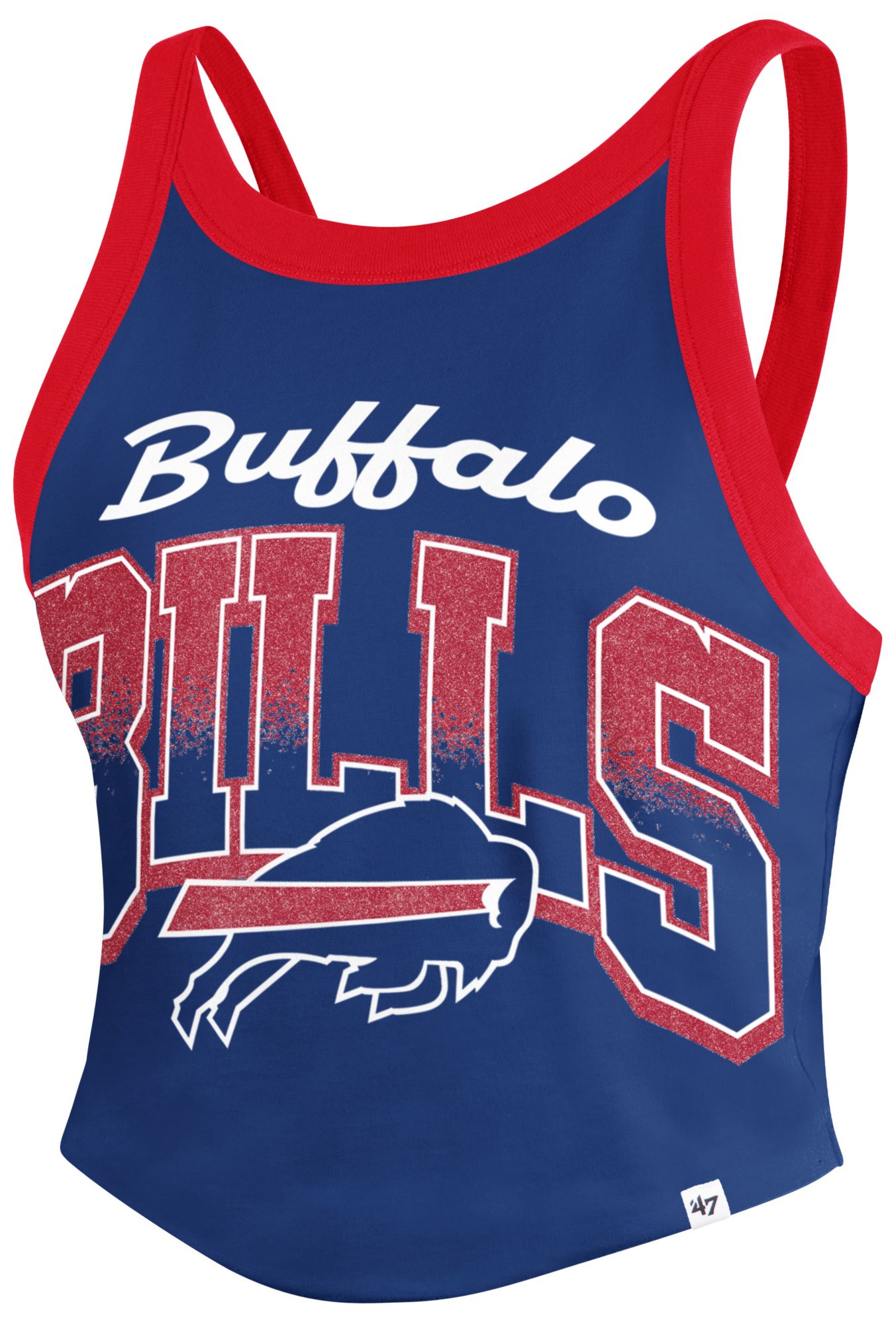 '47 Women's Buffalo Bills Royal Shimmer Tank