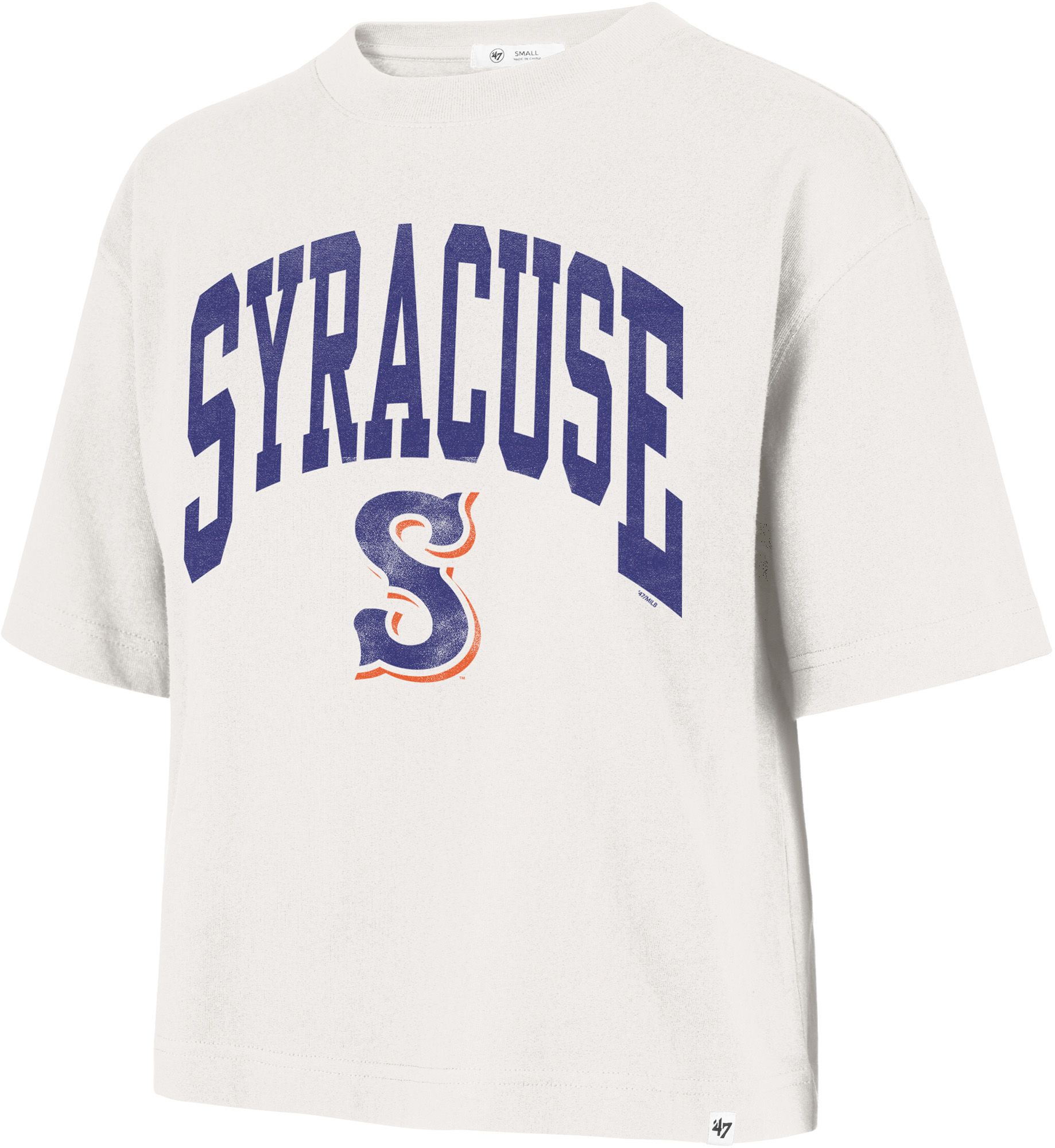 '47 Women's Syracuse Chiefs Cream Shale City T-Shirt