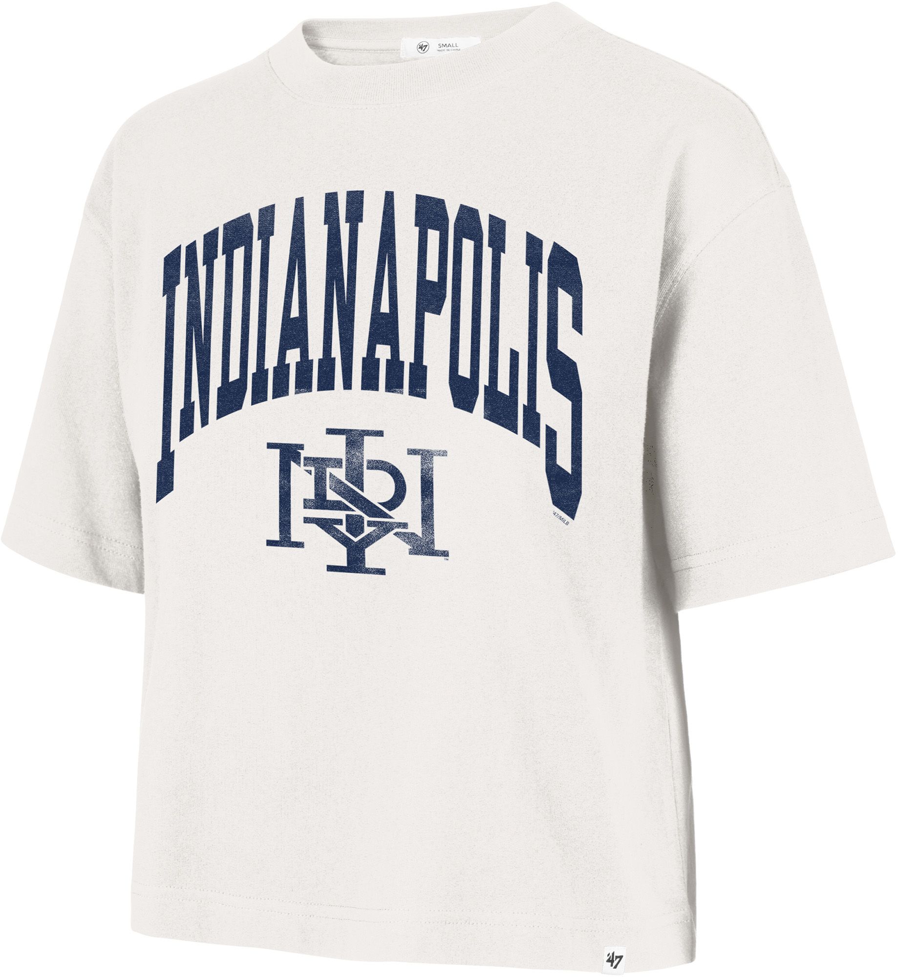 '47 Women's Indianapolis Indians Cream Shale City T-Shirt