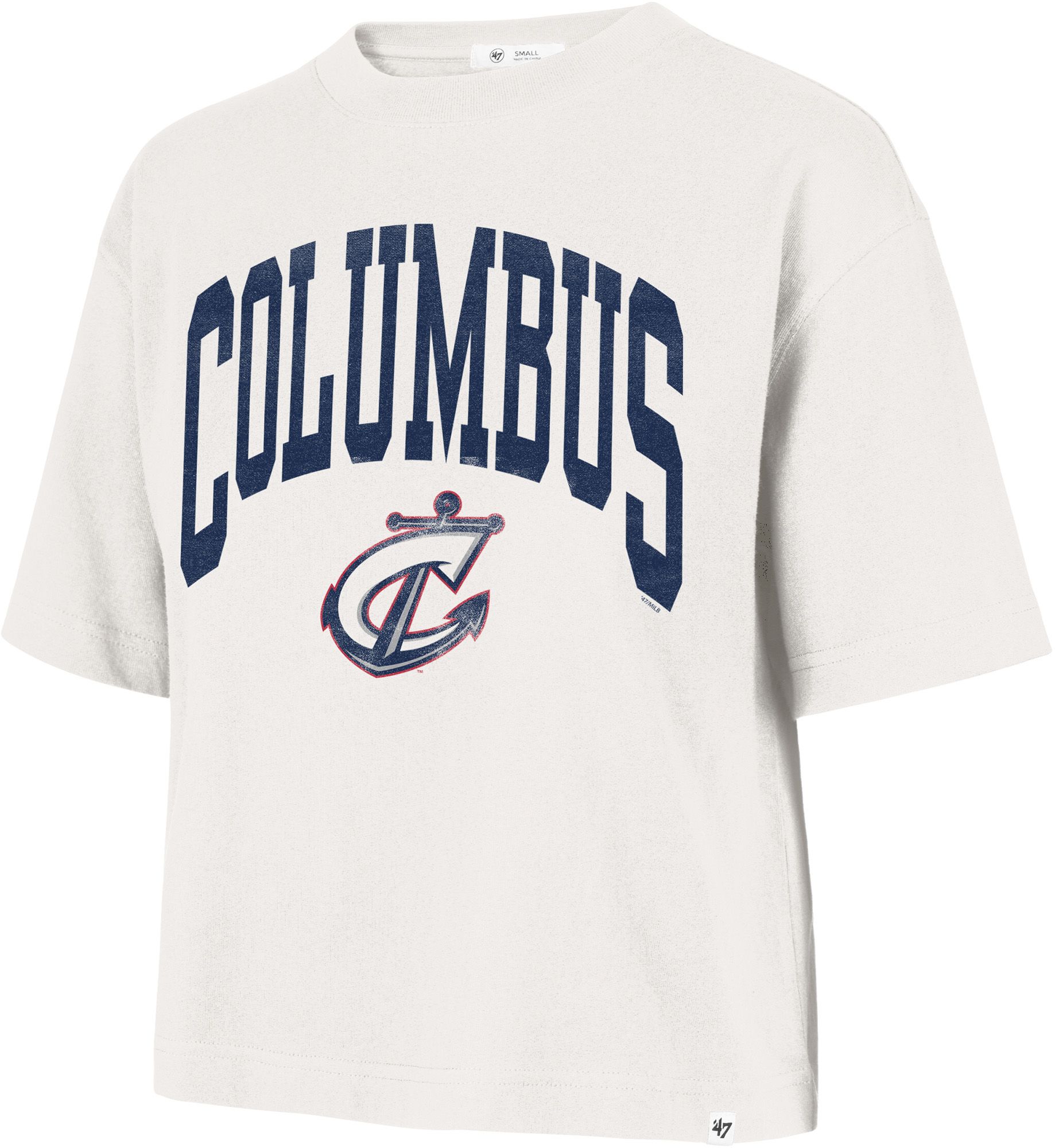 '47 Women's Columbus Clippers Cream Shale City T-Shirt