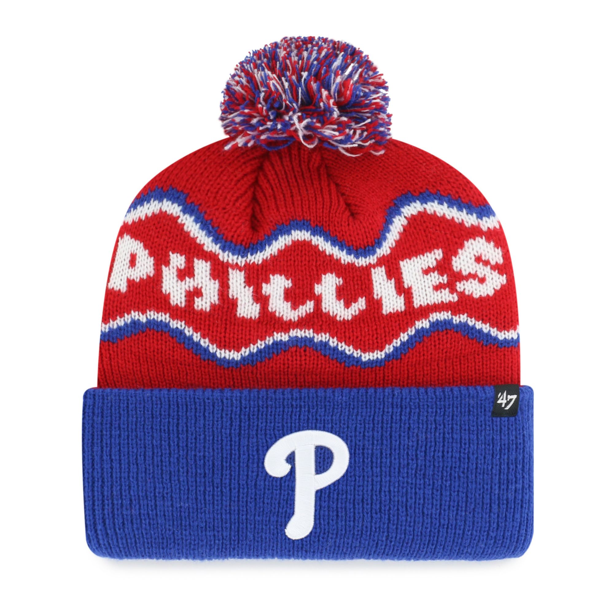 '47 Youth Philadelphia Phillies Squiggle Knit Beanie