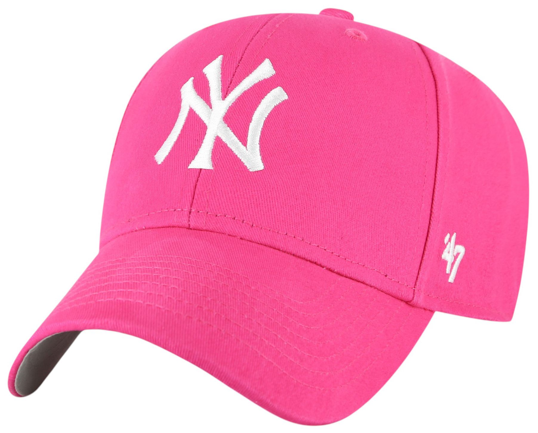 '47 Youth New York Yankees PinkBasic MVP Adjustable Hat