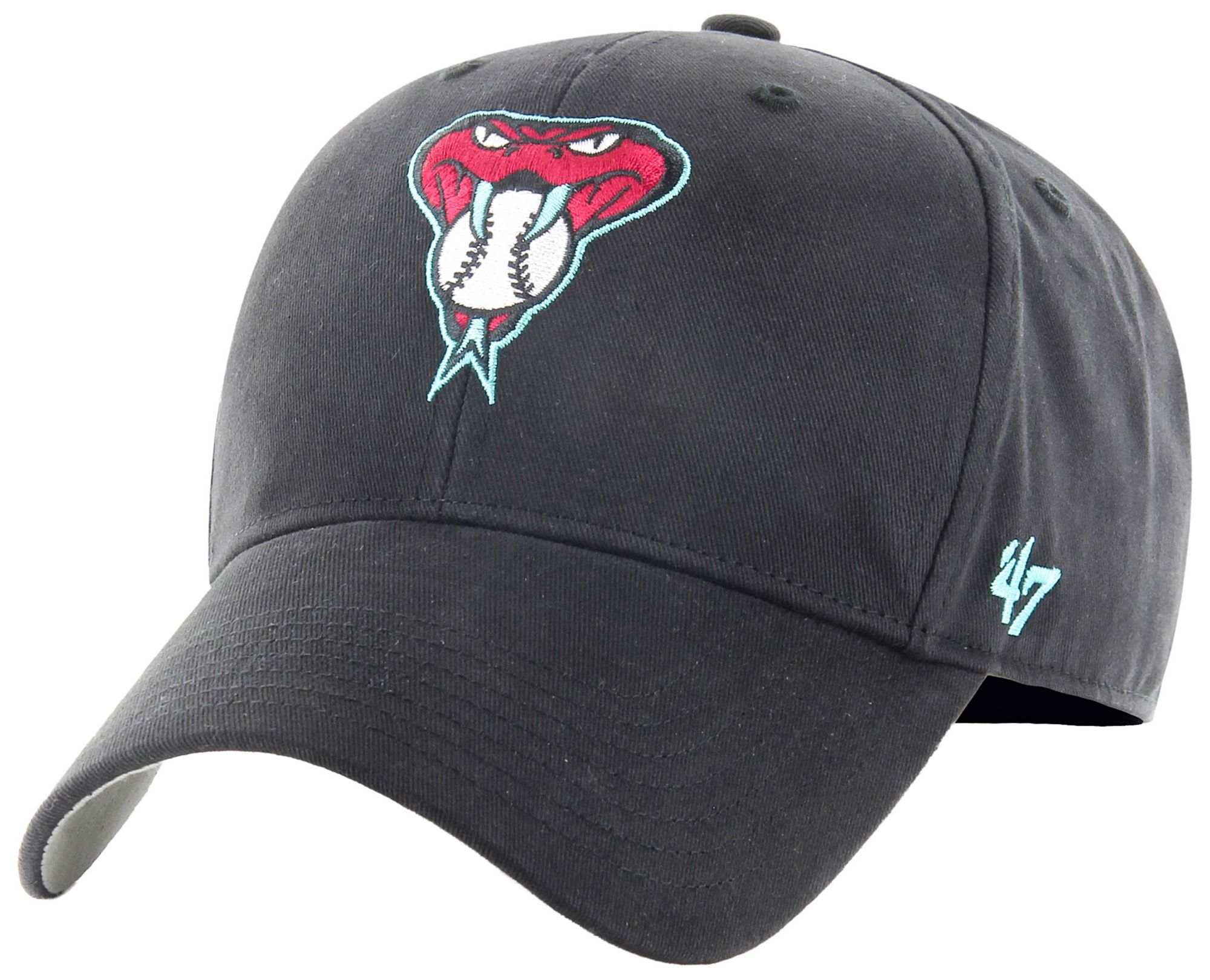 '47 Youth Arizona Diamondbacks BlackBasic MVP Adjustable Hat