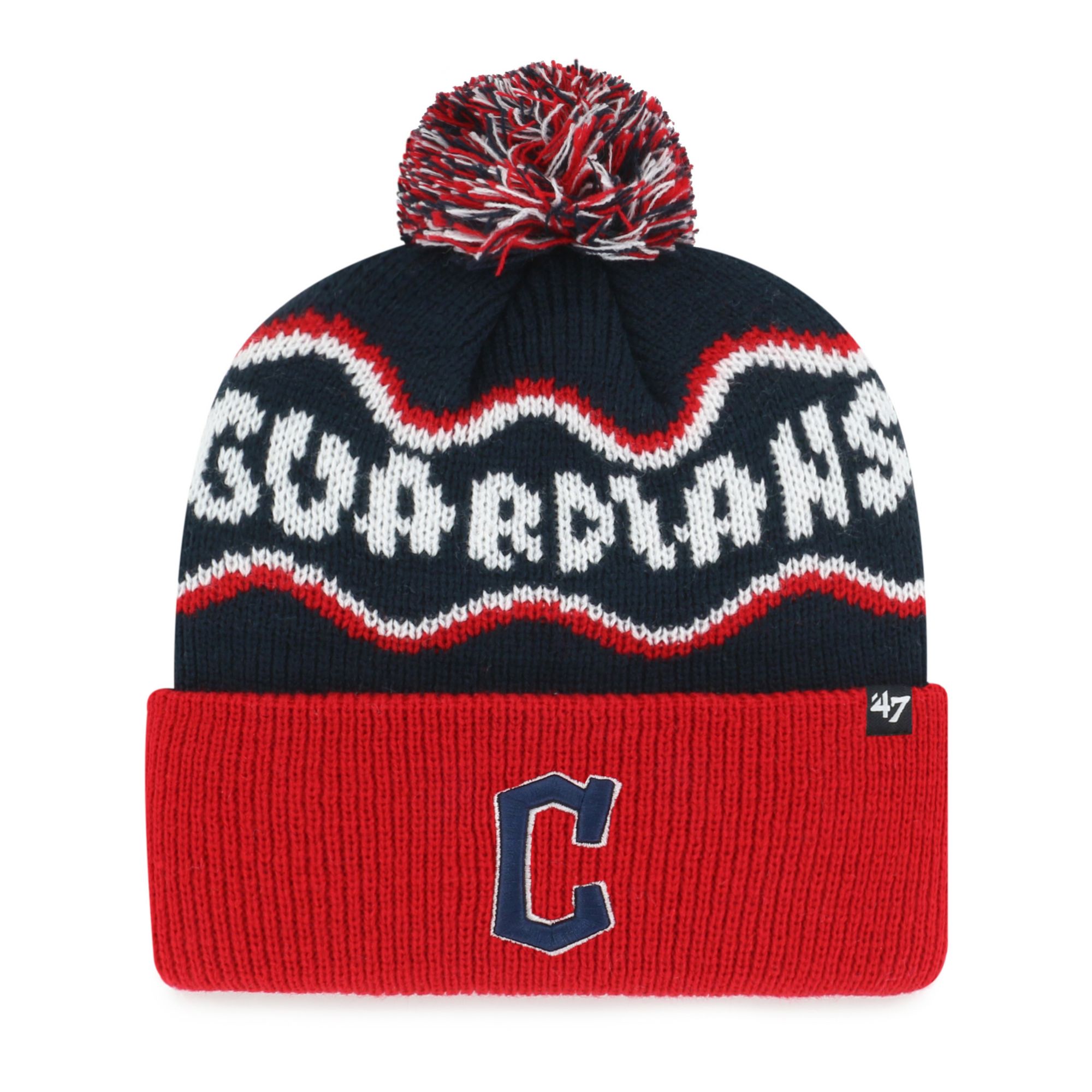 '47 Youth Cleveland Guardians Squiggle Knit Beanie