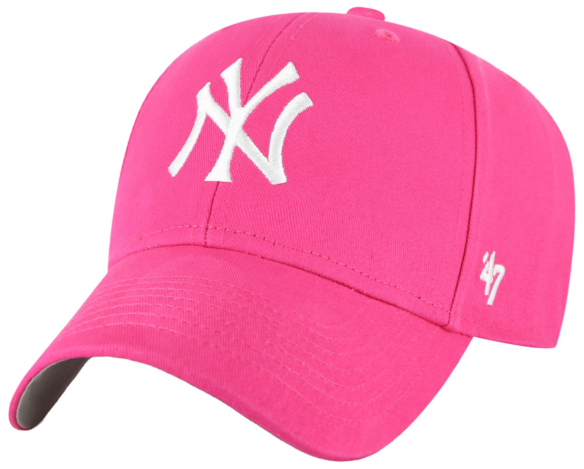 '47 Youth New York Yankees PinkBasic MVP Adjustable Hat