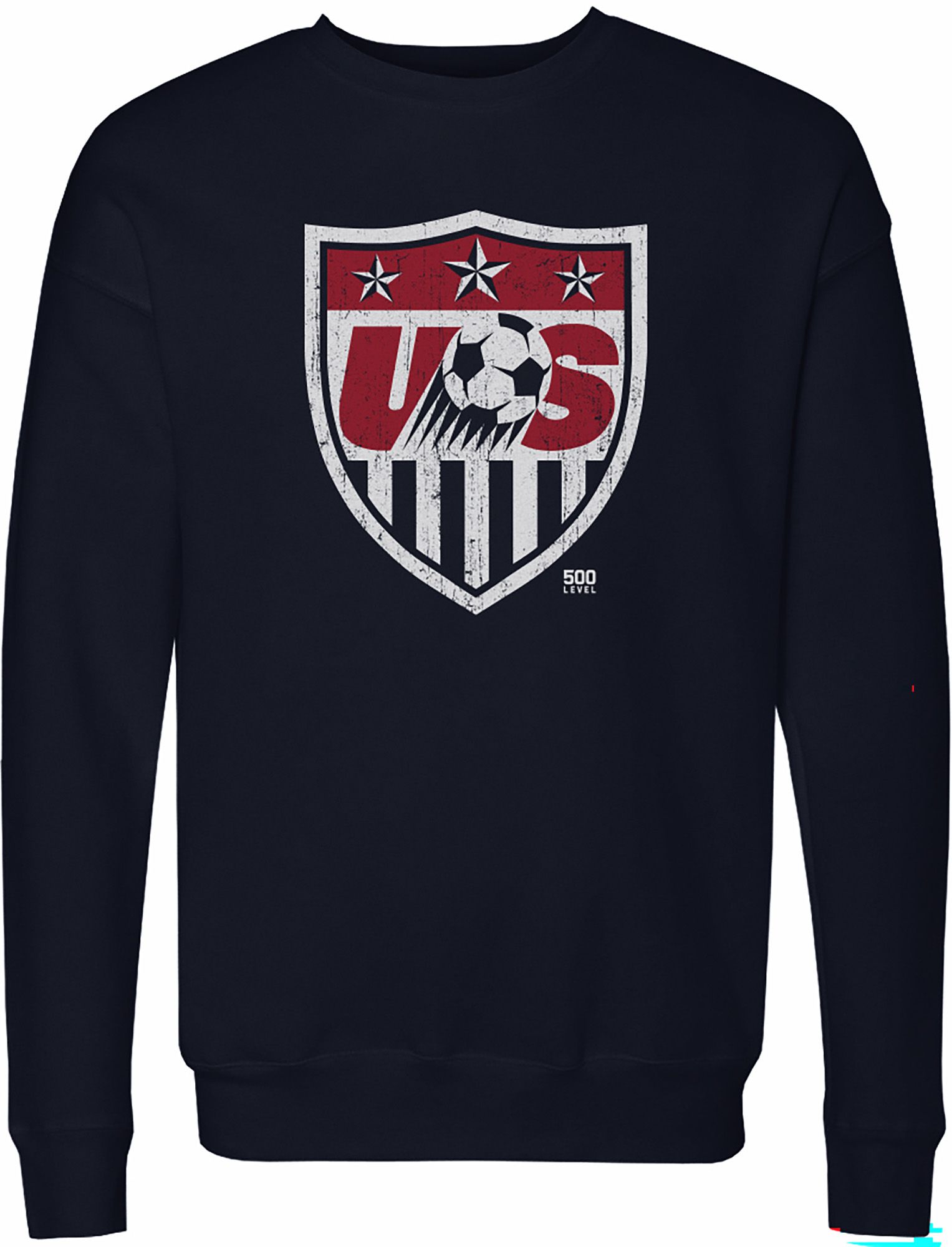 500 LEVEL Adult USMNT Navy Sweatshirt Shirt