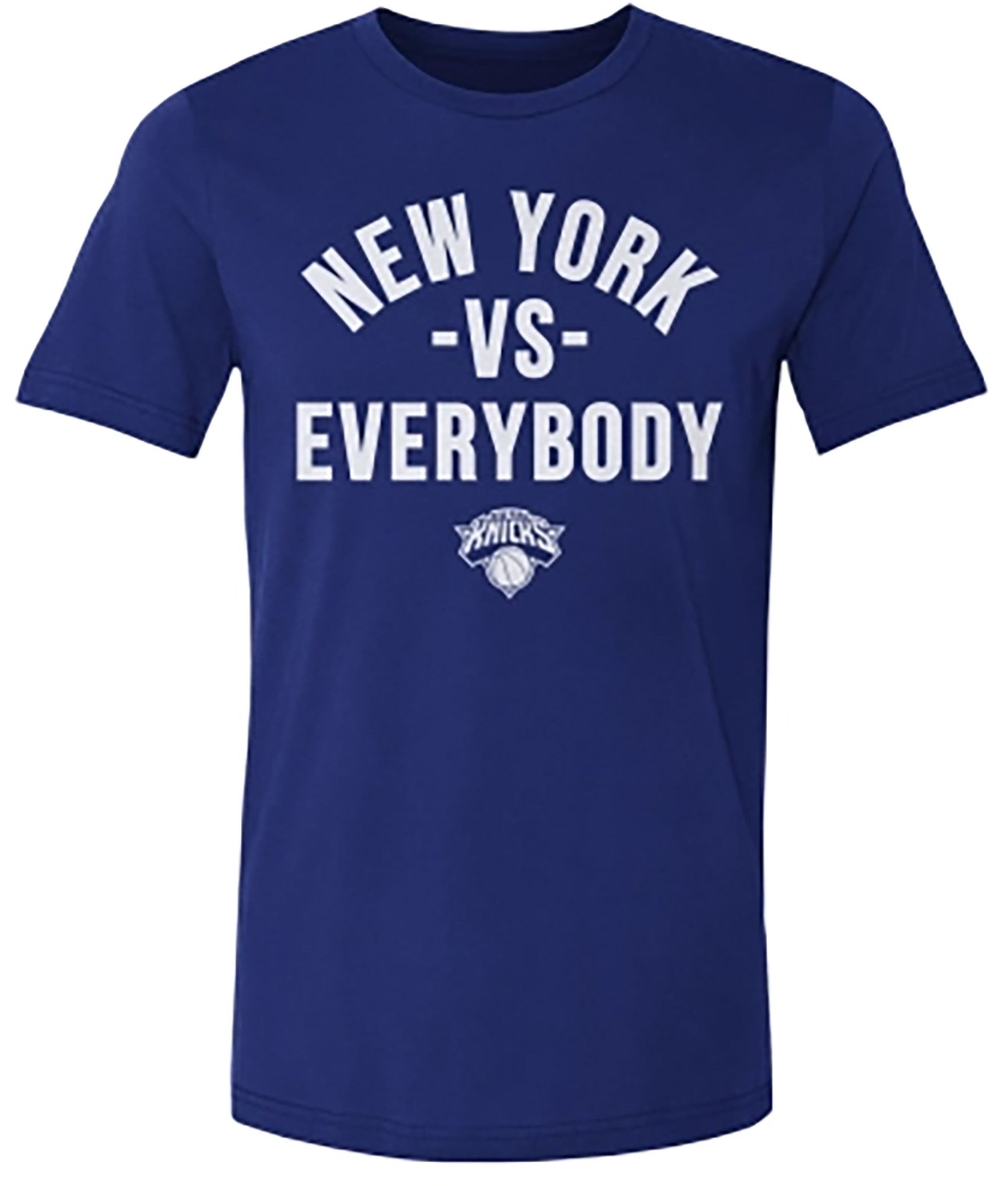 500 Level Adult New York Knicks "New York VS Everybody" T-Shirt
