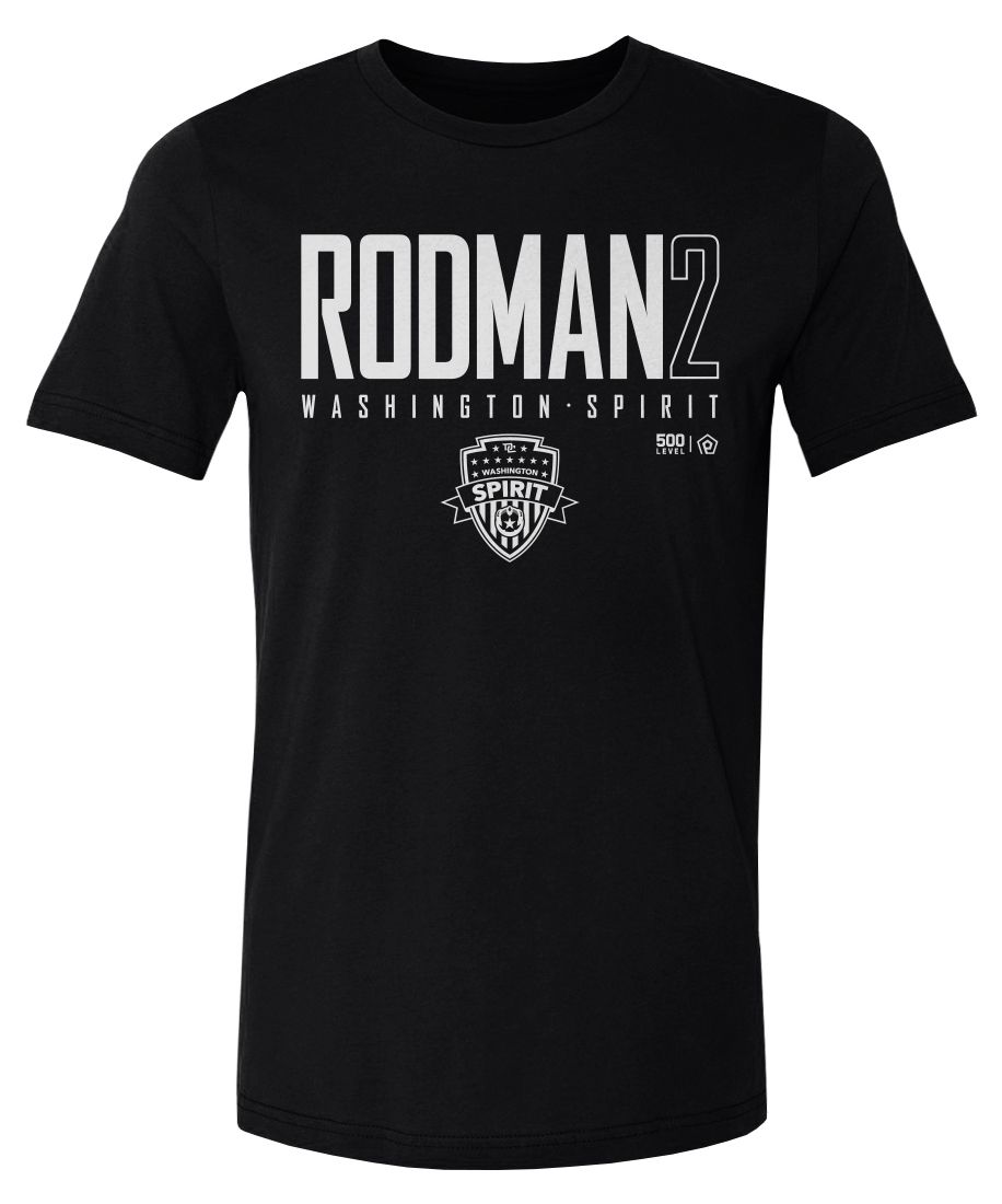 500 LEVEL Adult Washington Spirit Trinity Rodman Elite T-Shirt