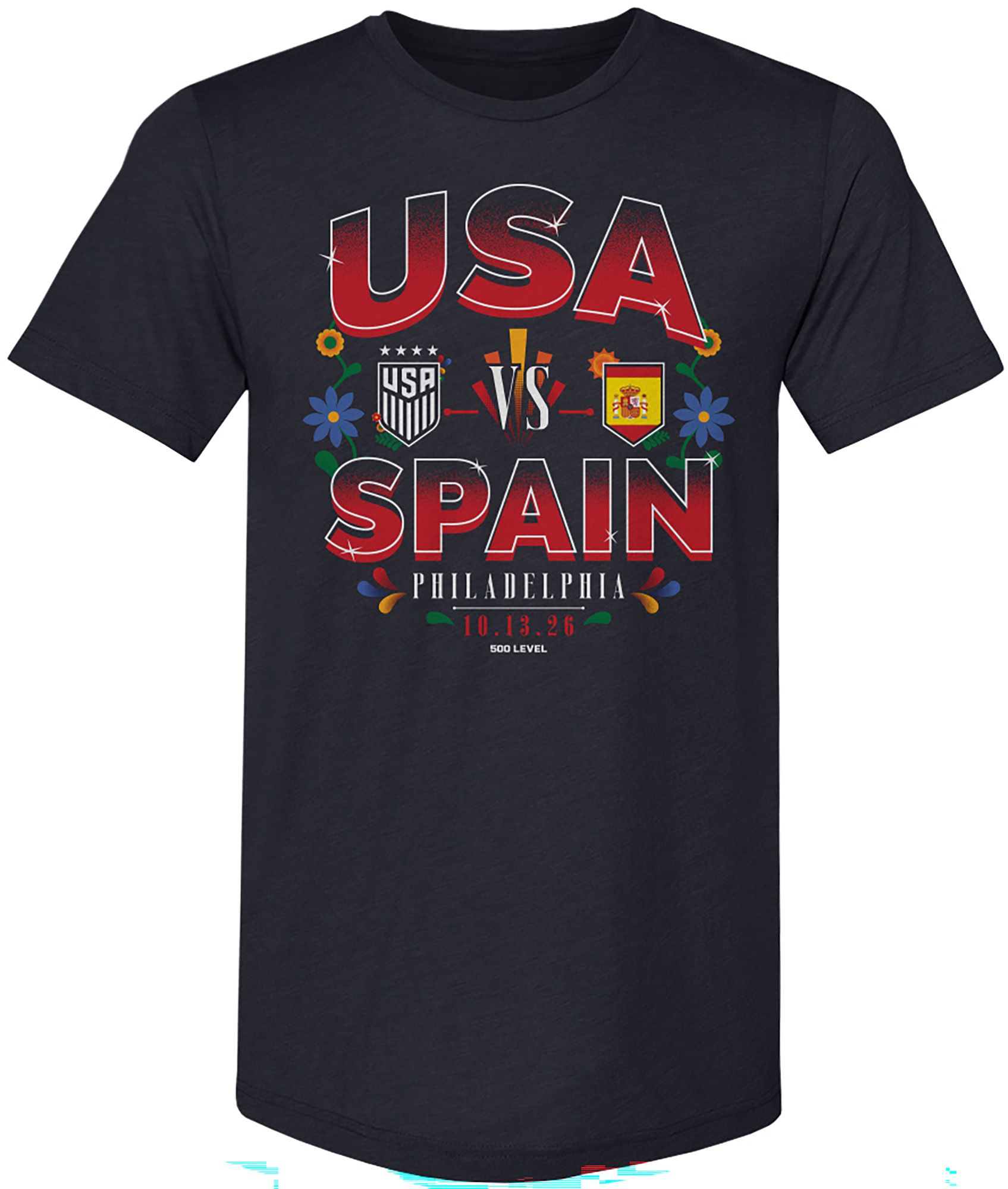 500 LEVEL Adult USWNT Vs. Spain T-Shirt